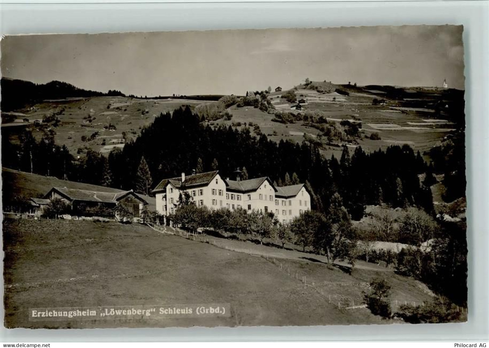 Schleuis 1918 - Erziehungsheim "Löwenberg" , gute Erhaltung AK - 13077707