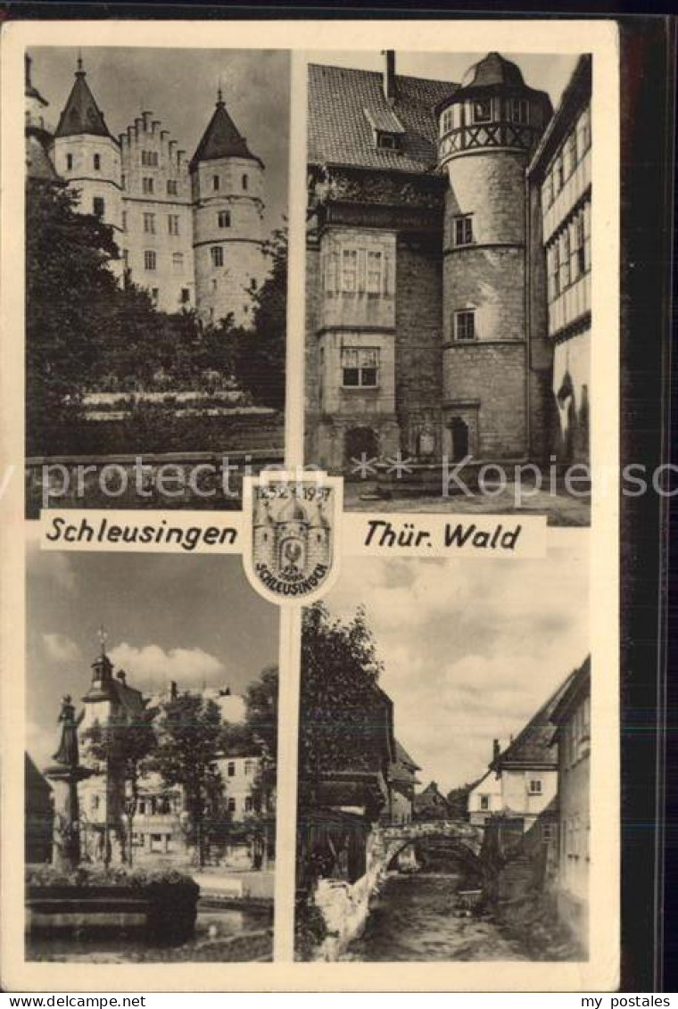 Schleusingen Schloss Teilansichten
