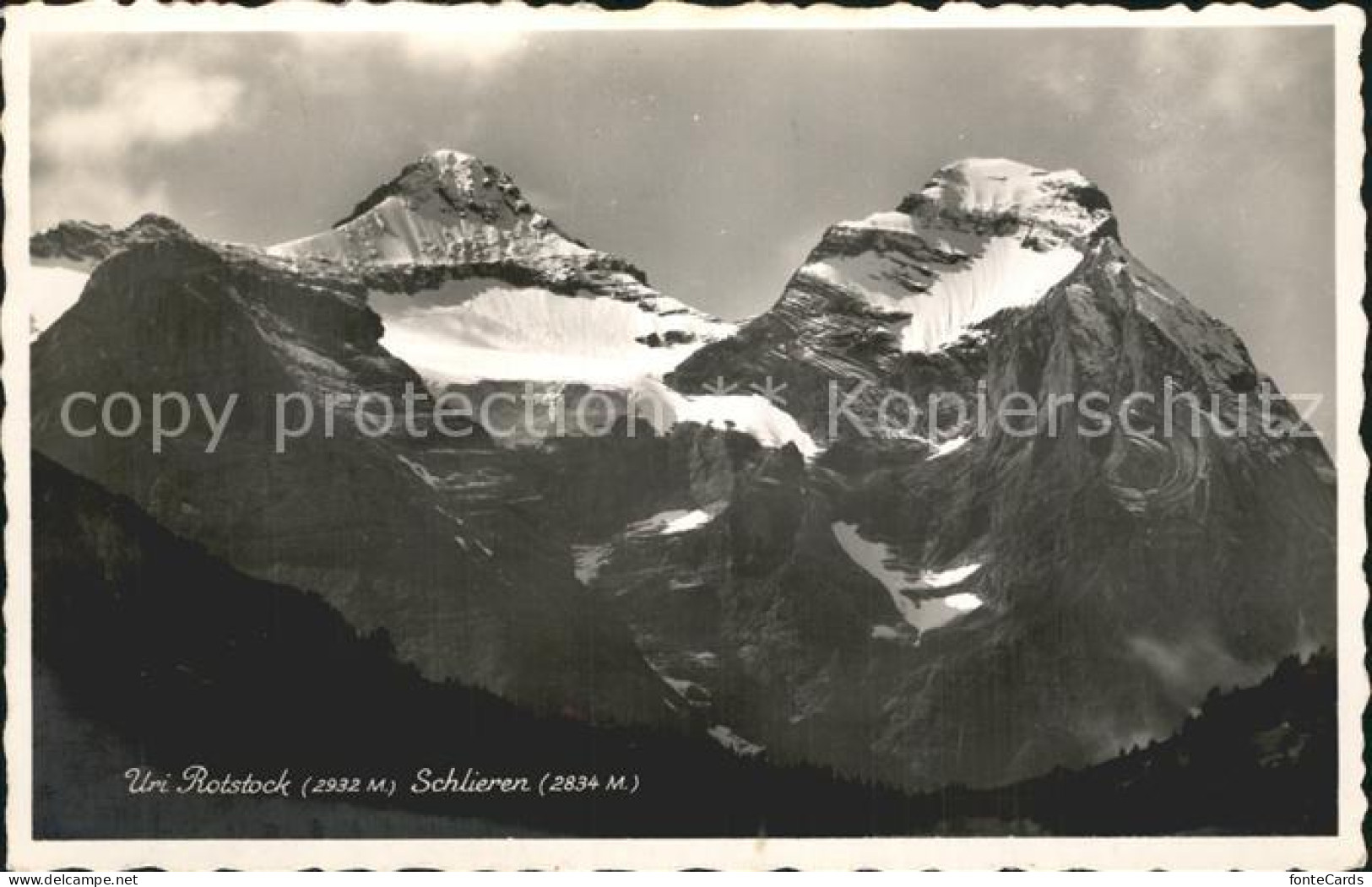 Schlieren Engelberg Urirotstock