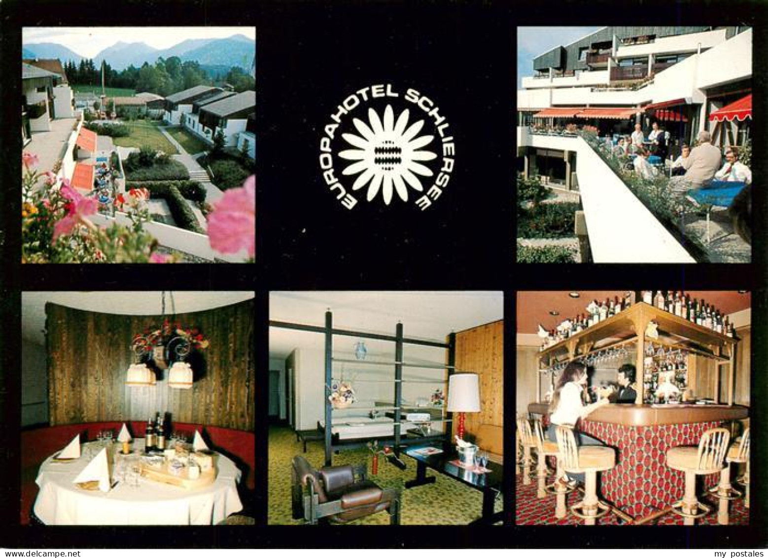 Schliersee Ferien und Wohnpark Schliersee Europahotel Gastraeume Bar Terrasse