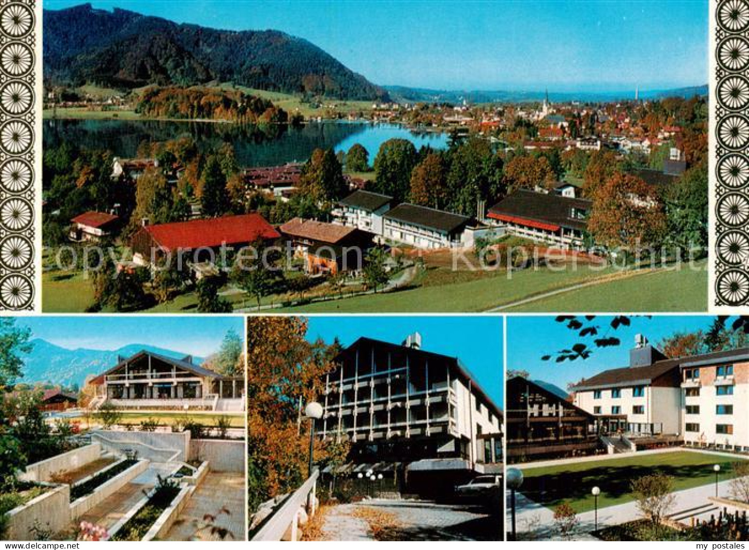 Schliersee Panorama Rehabilitationsheim Schliersee der AOK Muenchen
