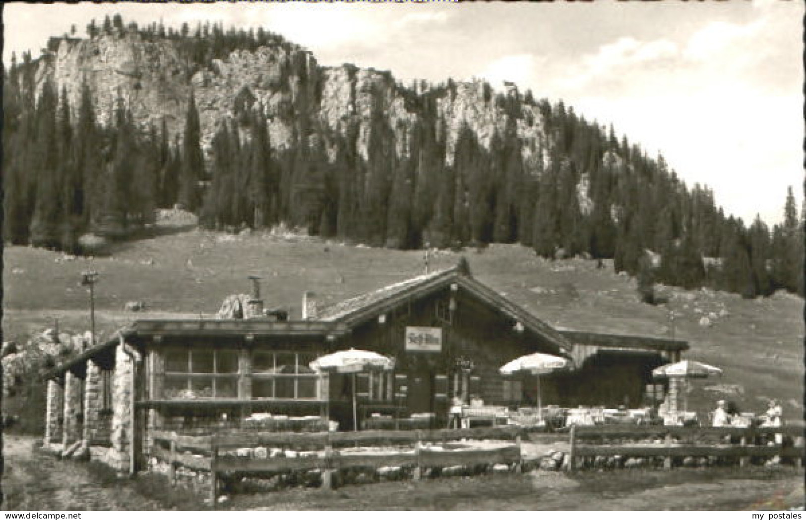 Schliersee Untere Firstalm bei Schliersee x 1964