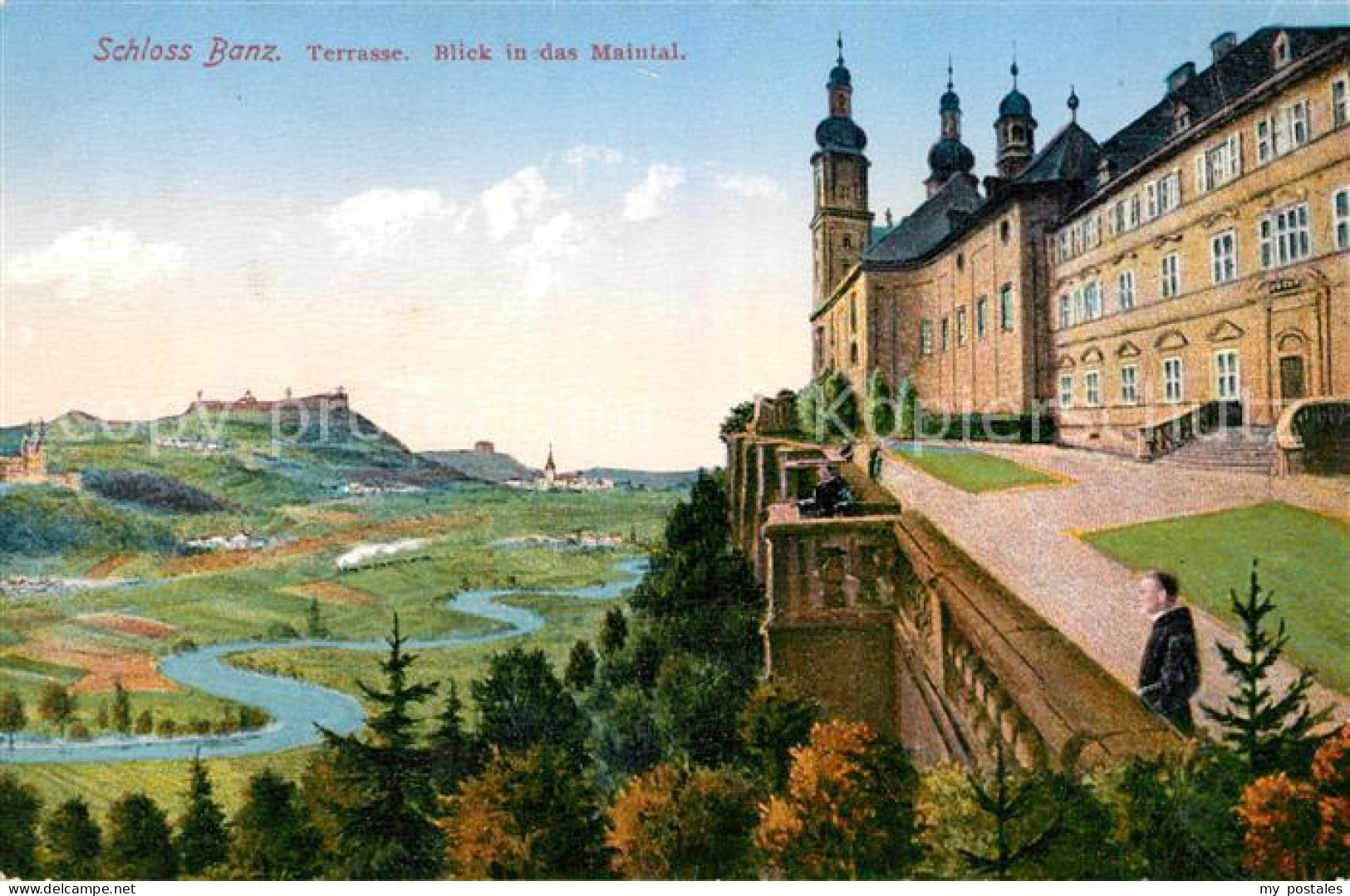 Schloss Banz mit Maintal