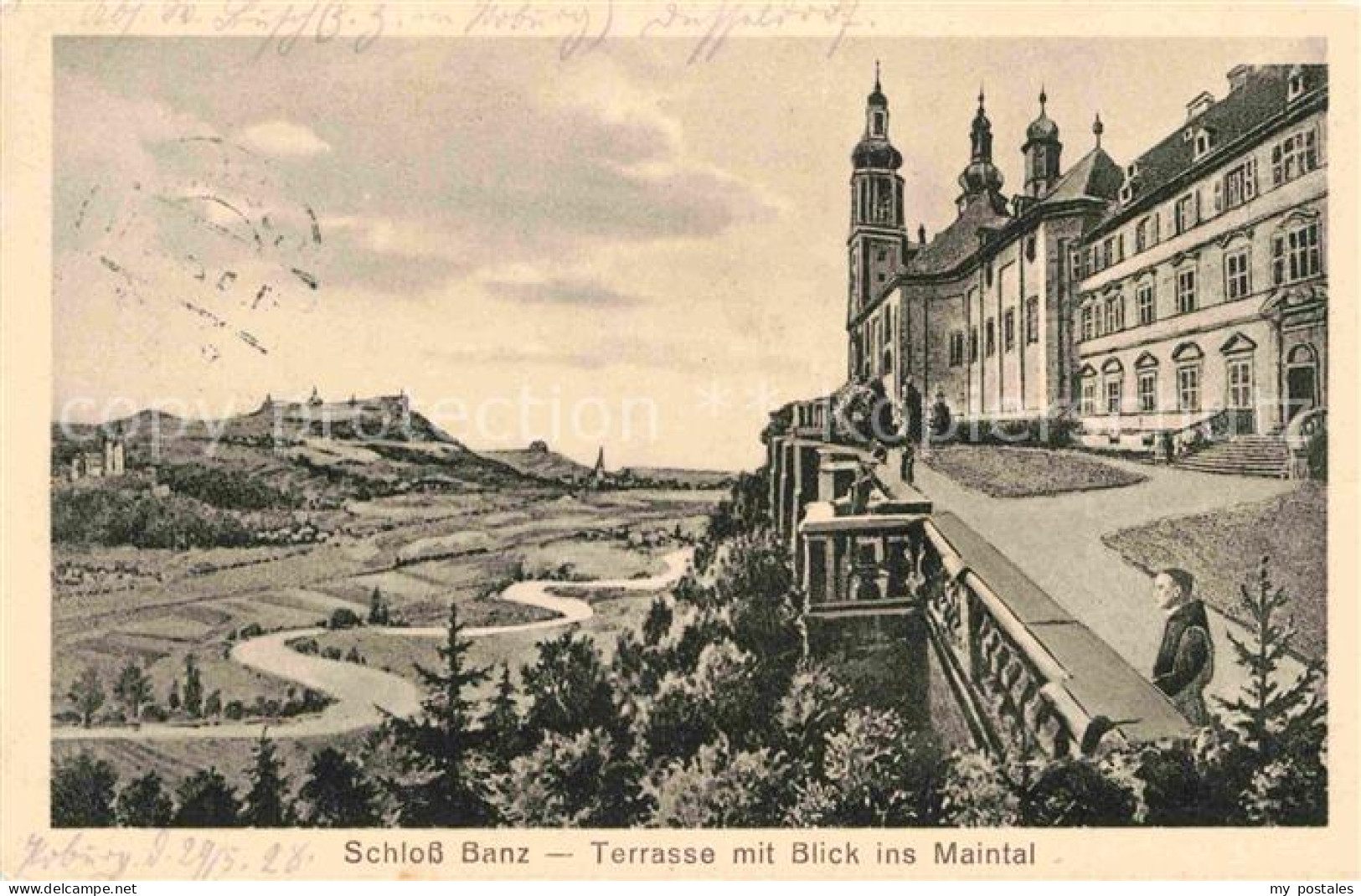 Schloss Banz Panorama Maintal