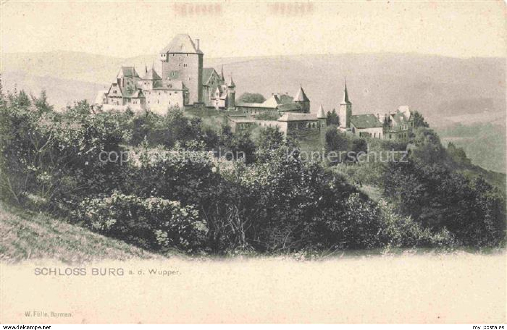 Schloss Burg Wupper SOLINGEN NRW Schloss-Burg Wupper Solingen Burg Berganlage Tu
