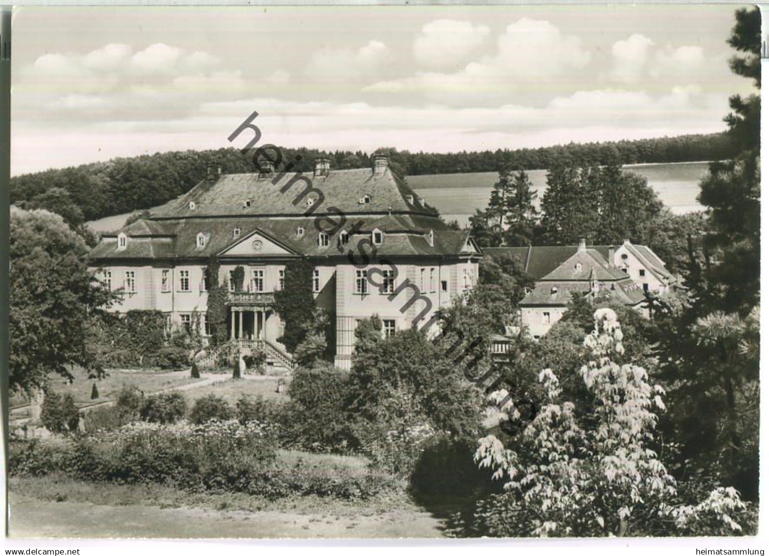 Schloss Körtlinghausen bei Warstein - Foto-Ansichtskarte - Verlag Foto-Wiemer Warstein