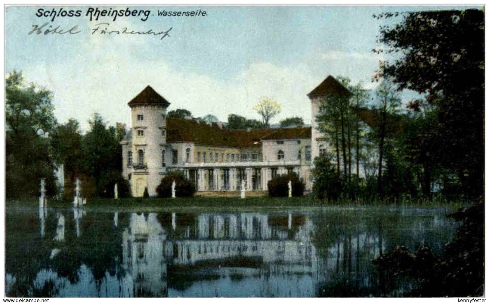 Schloss Rheinsberg - Wasserseite