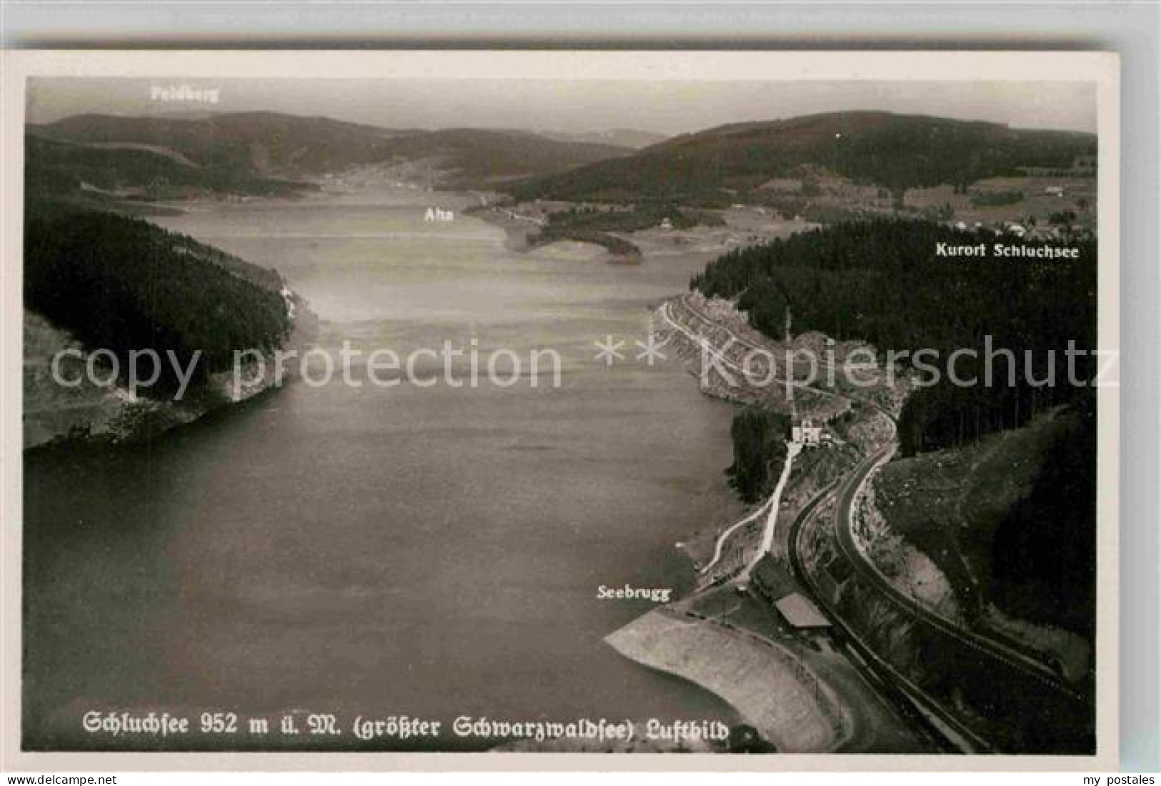 Schluchsee Fliegeraufnahme