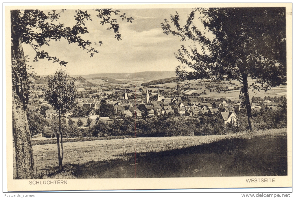 Schlüchtern, Westseite, um 1920/30