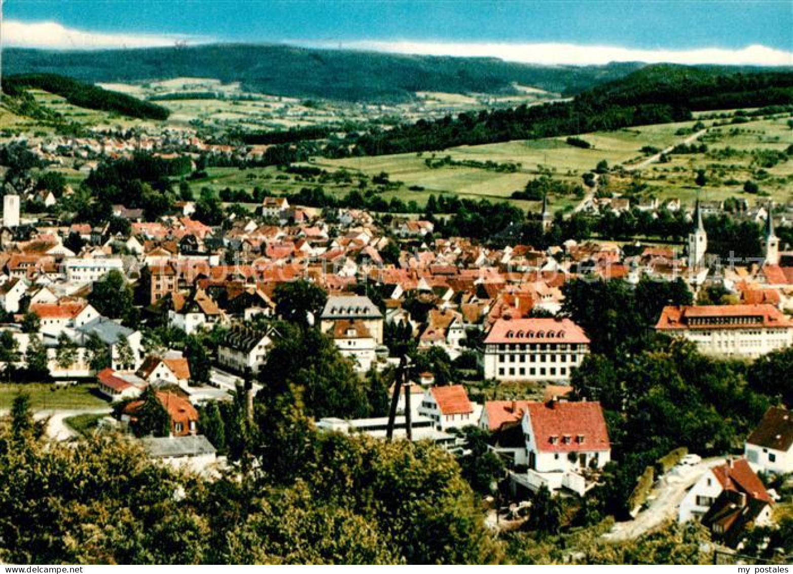 Schluechtern Blick von der Lieserhoehe