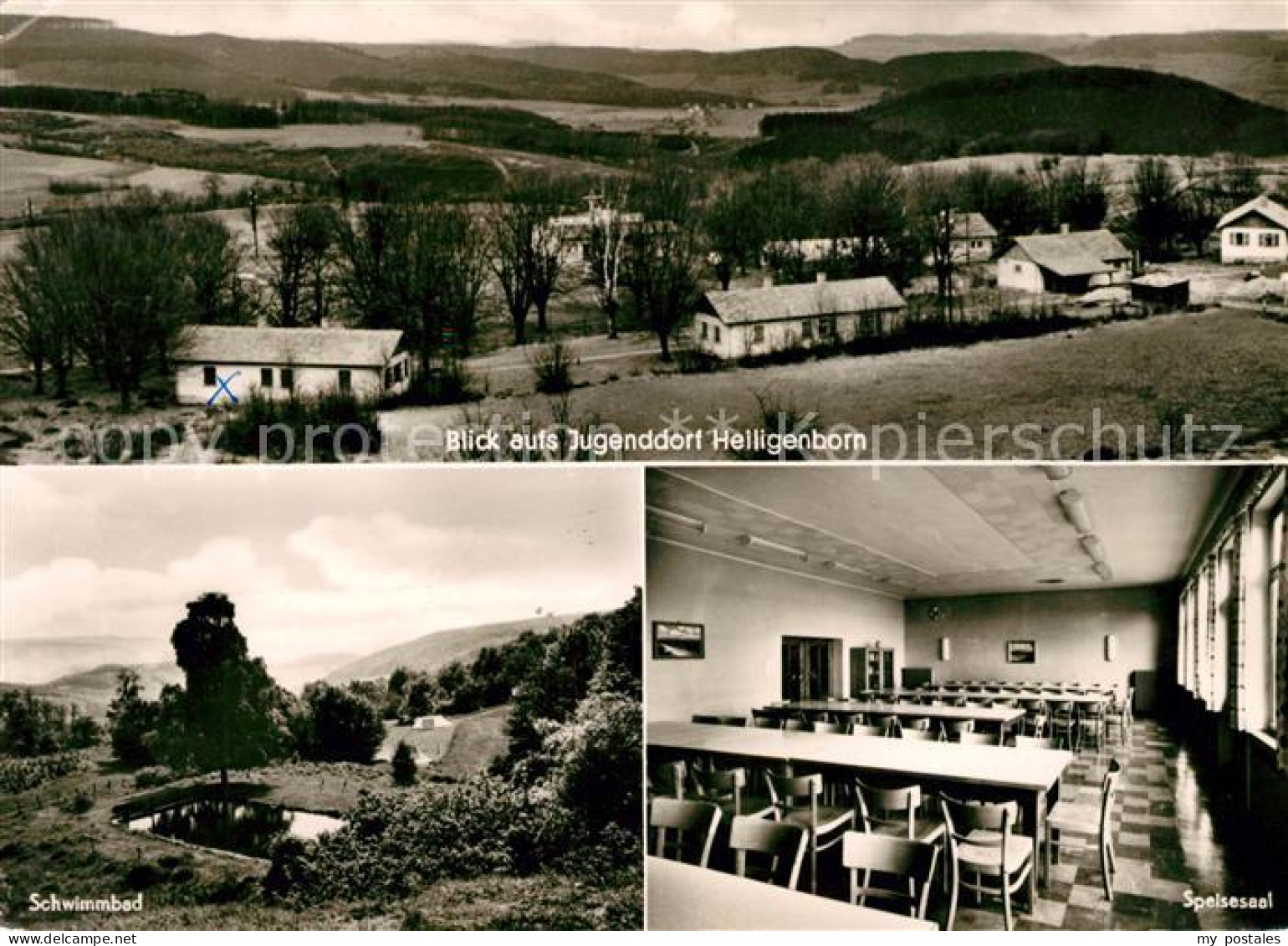 Schluechtern Jugenddorf Heiligenborn Speisesaal Schwimmbad