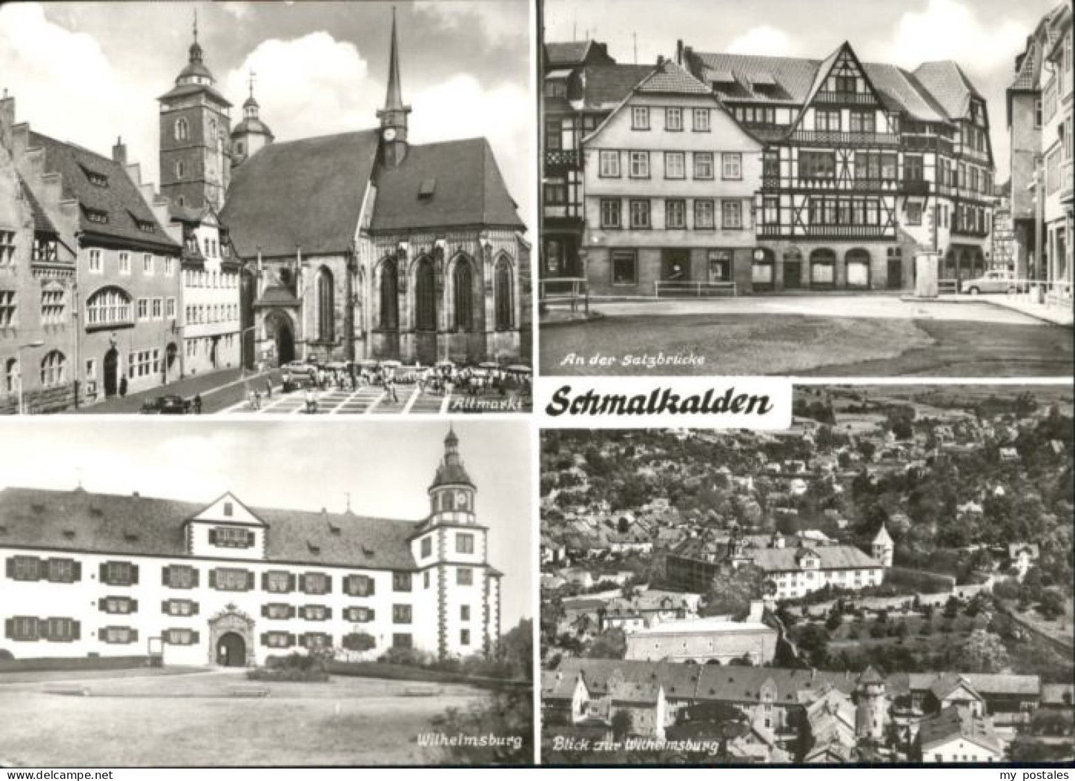 Schmalkalden Thueringen Altmarkt Wilhelmsburg