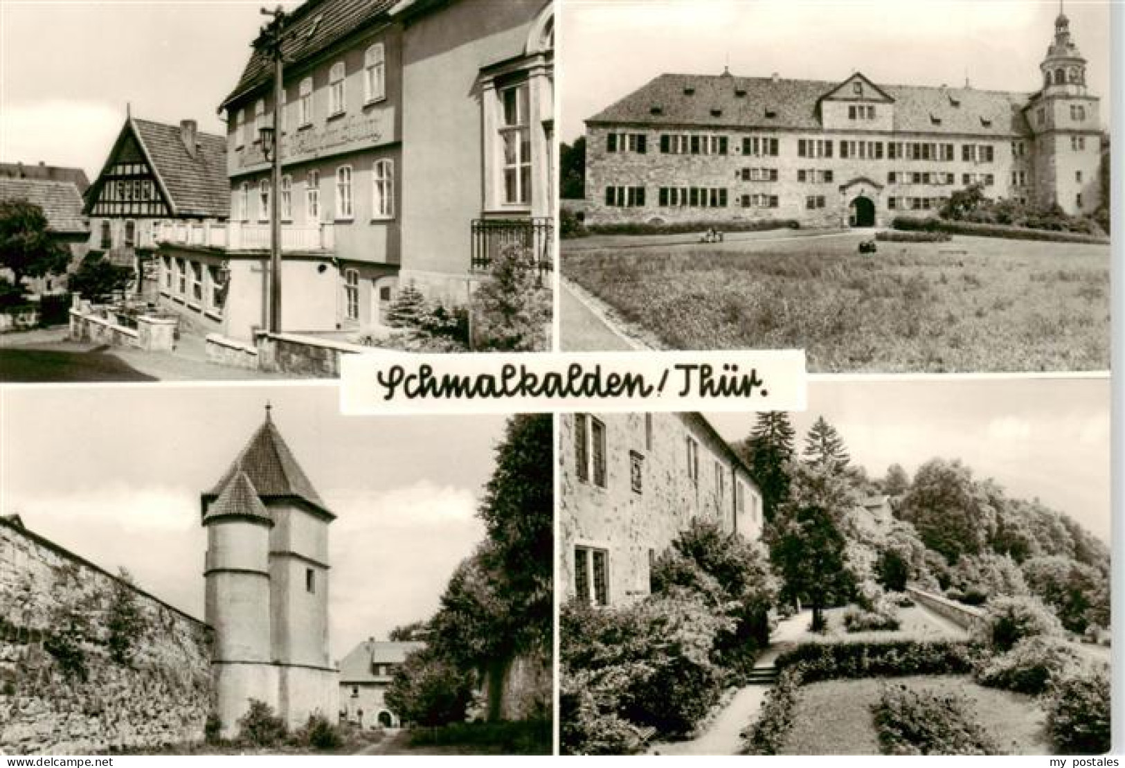 Schmalkalden Thueringen Gaststaette Zur Wilhelmsburg Schloss Wilhelmsburg Auf de