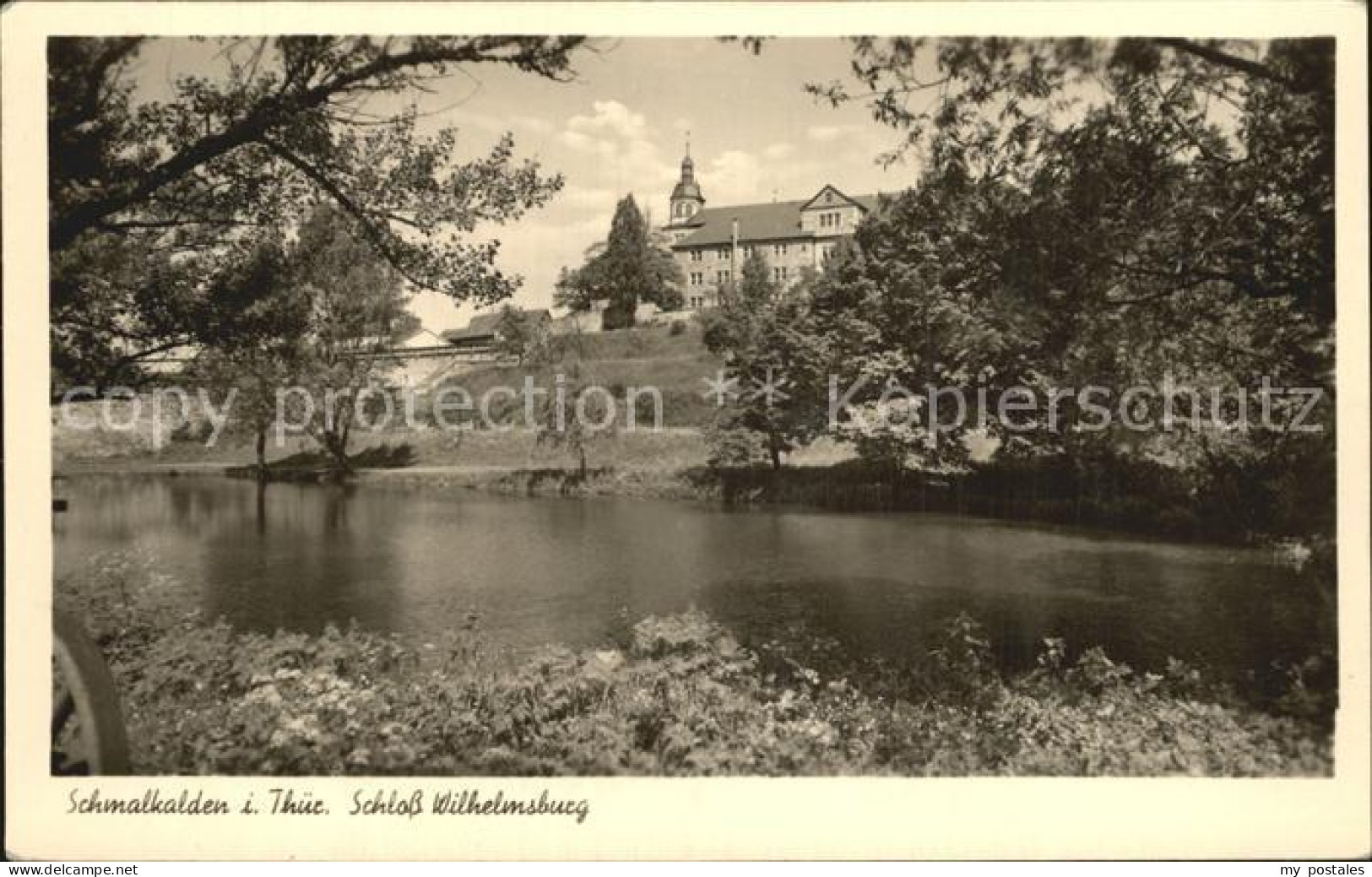 Schmalkalden Thueringen Schloss Wilhelmsburg