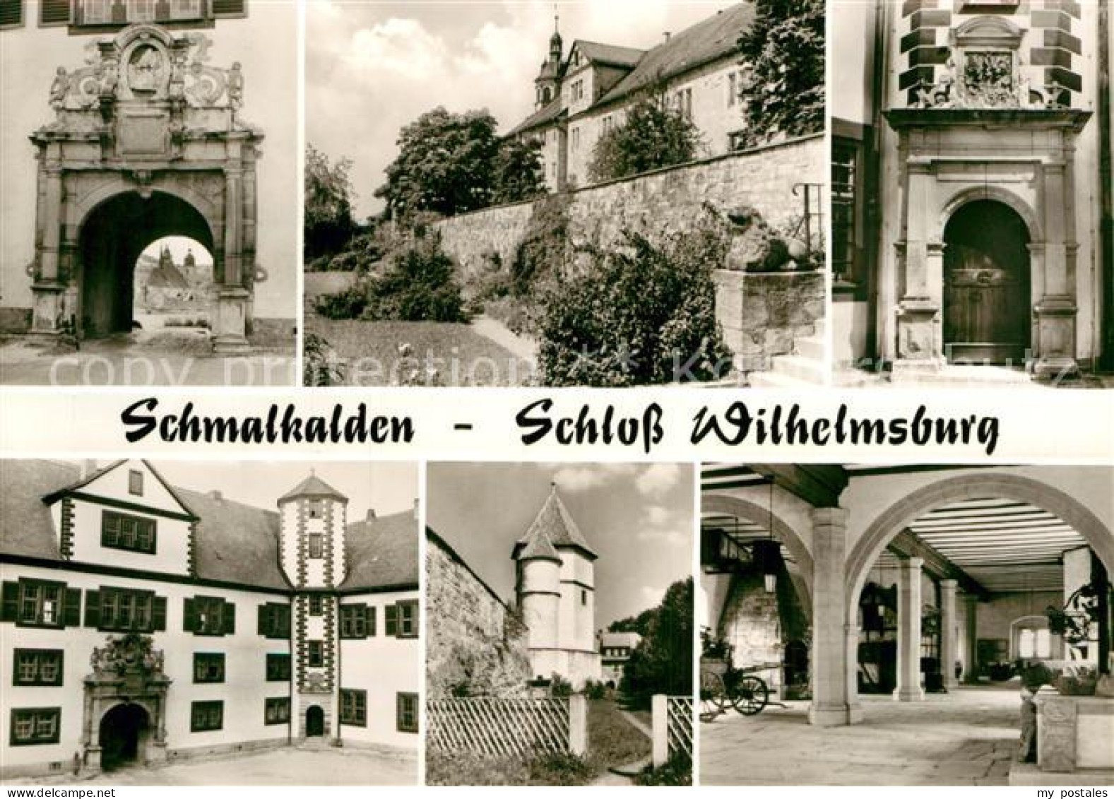 Schmalkalden Thueringen Schloss Wilhelmsburg