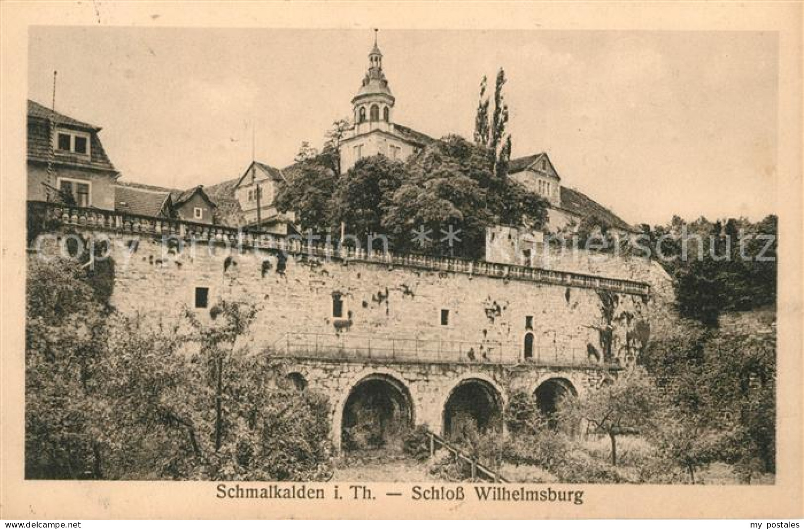 Schmalkalden Thueringen Schloss Wilhelmsburg