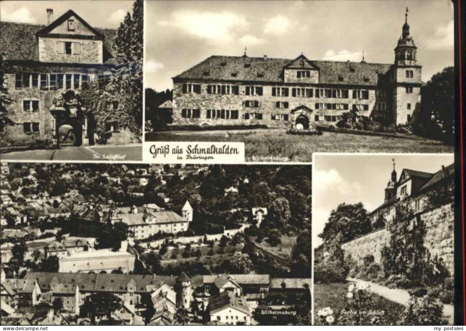 Schmalkalden Thueringen Schosshof Wilhelmsburg