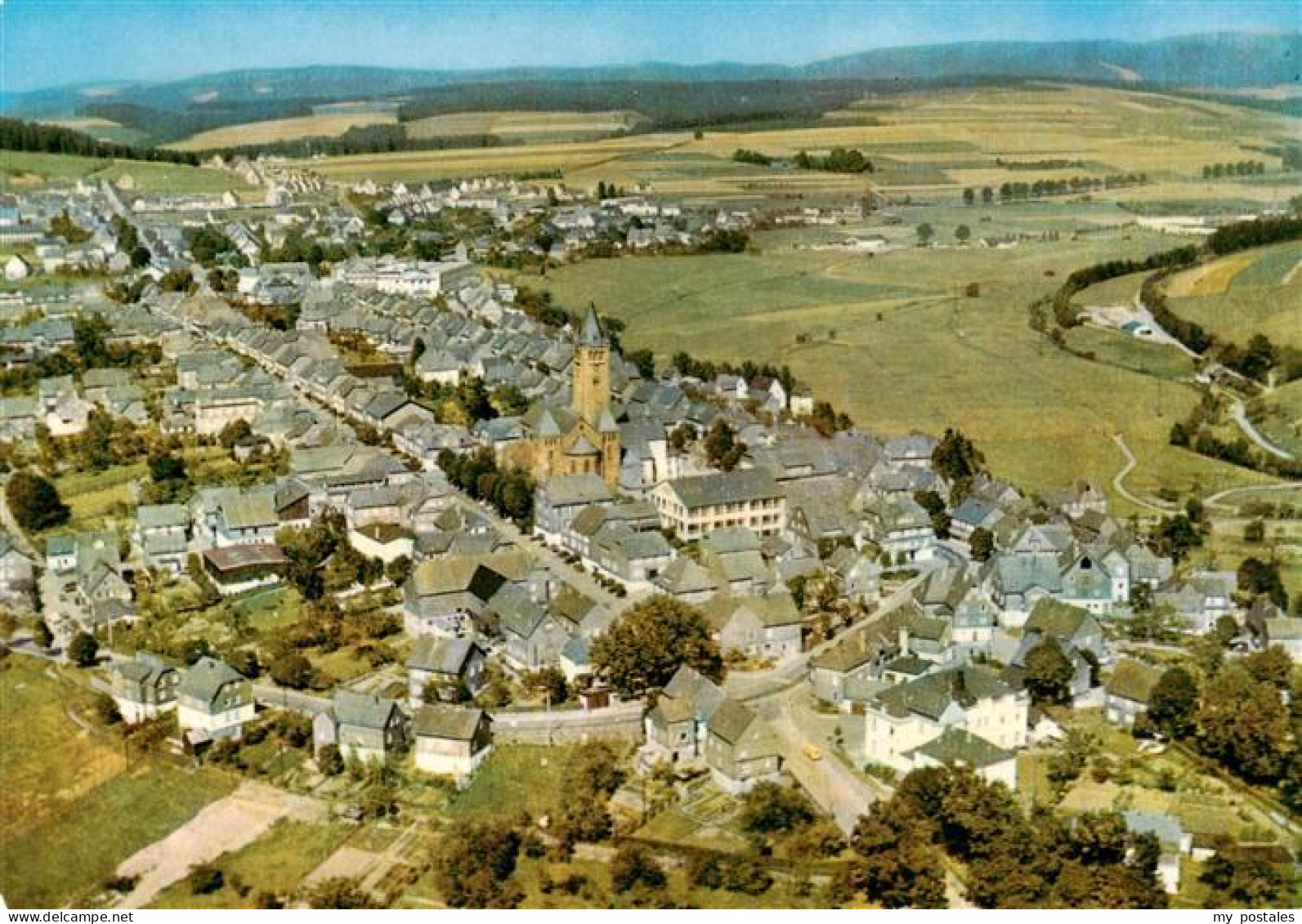 Schmallenberg Fliegeraufnahme