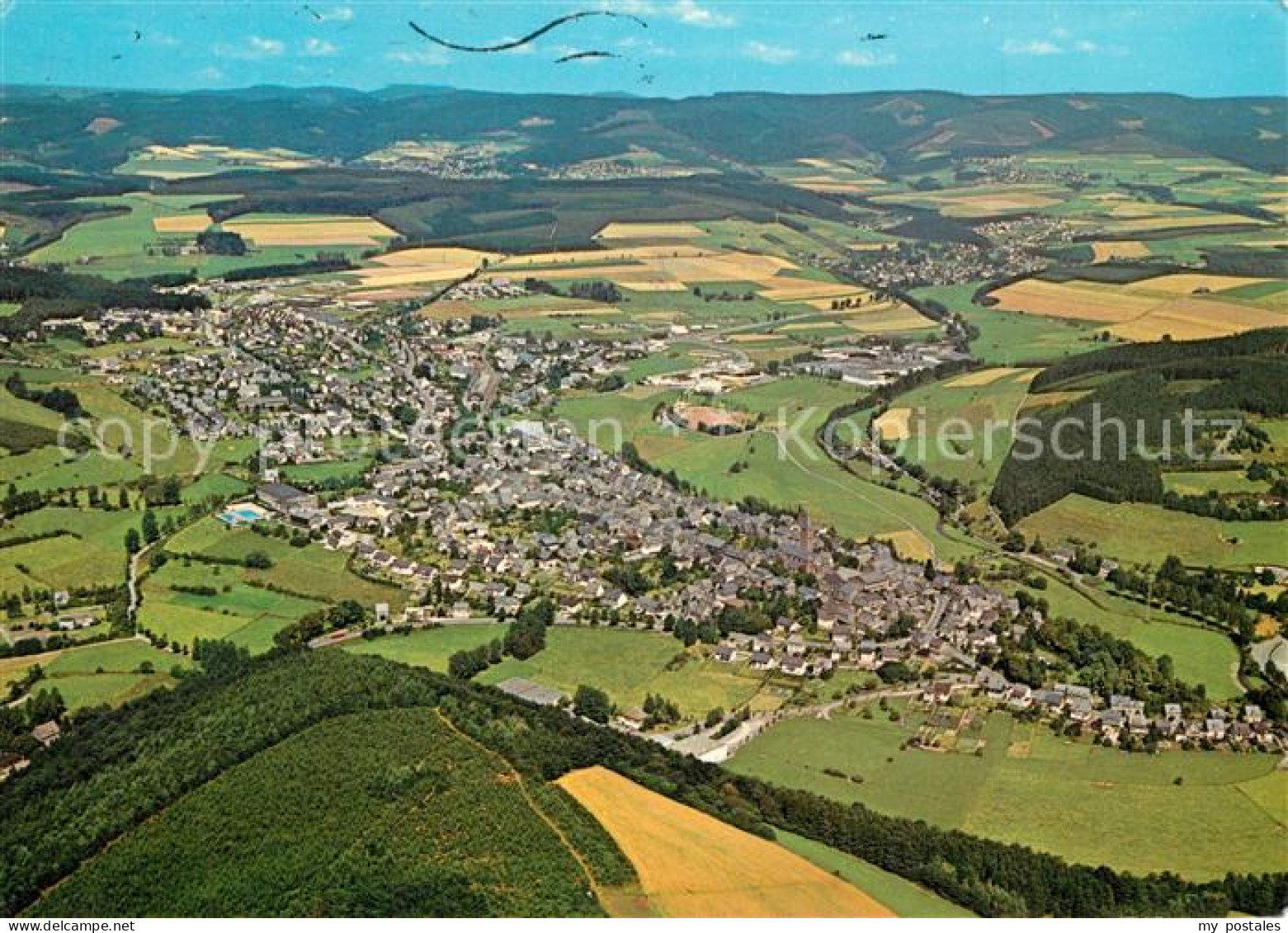 Schmallenberg Fliegeraufnahme