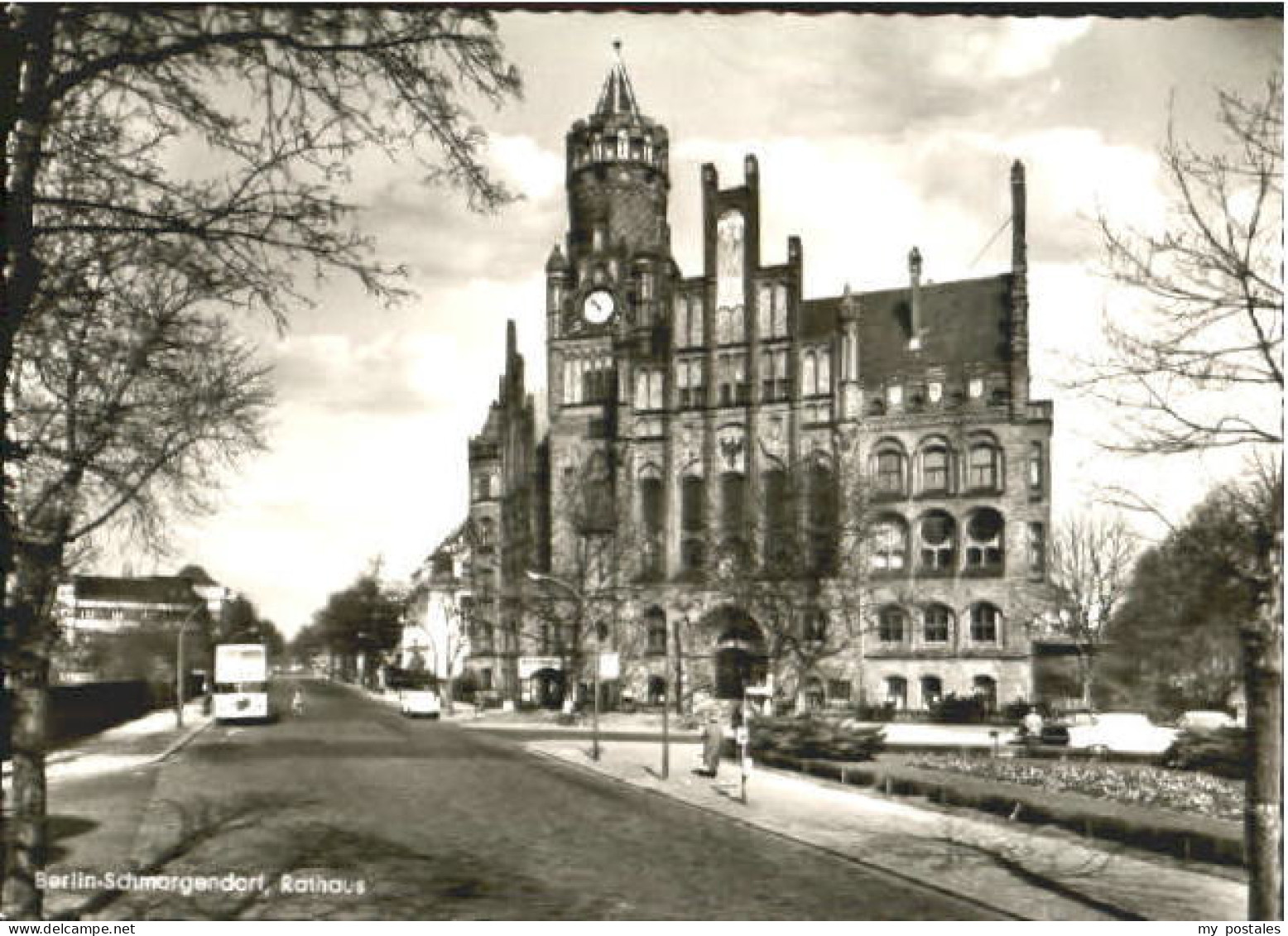 Schmargendorf Berlin Rathaus  ungelaufen ca. 1965