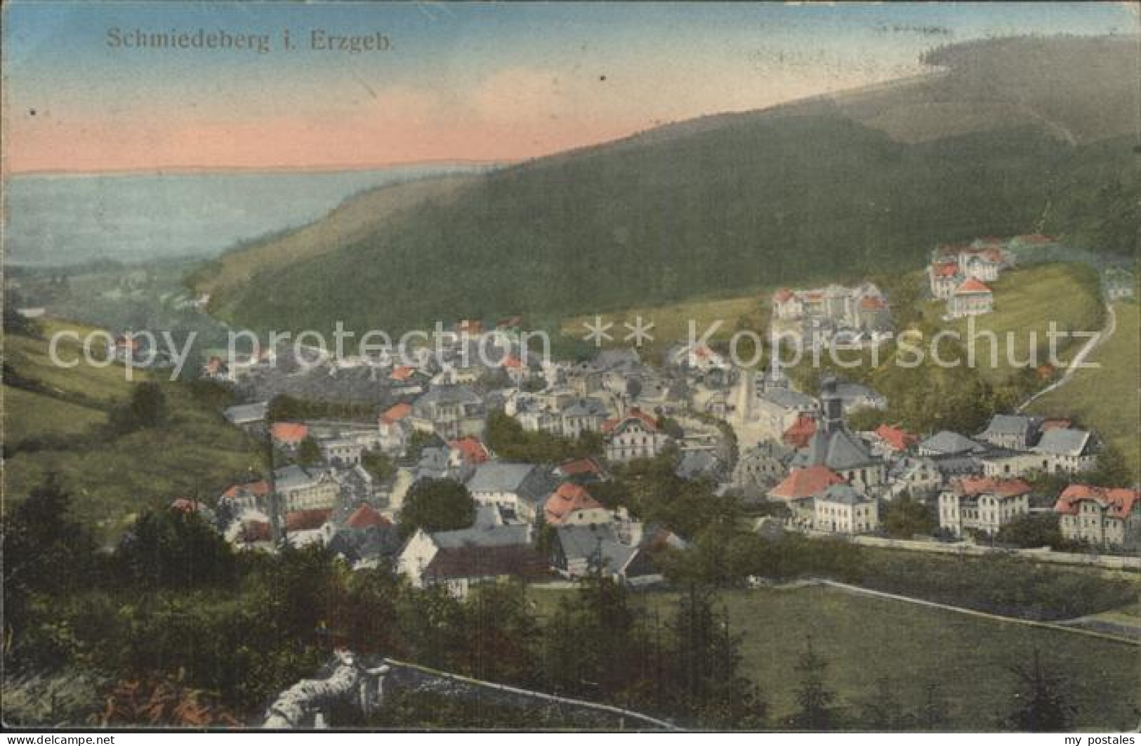 Schmiedeberg  Dippoldiswalde Panorama