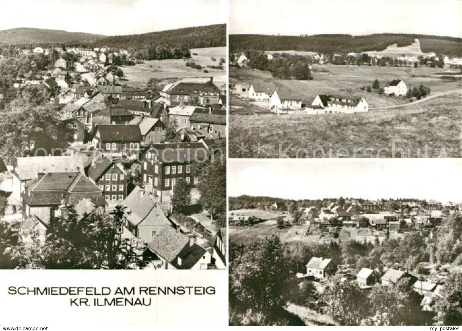 Schmiedefeld Rennsteig Fliegeraufnahmen