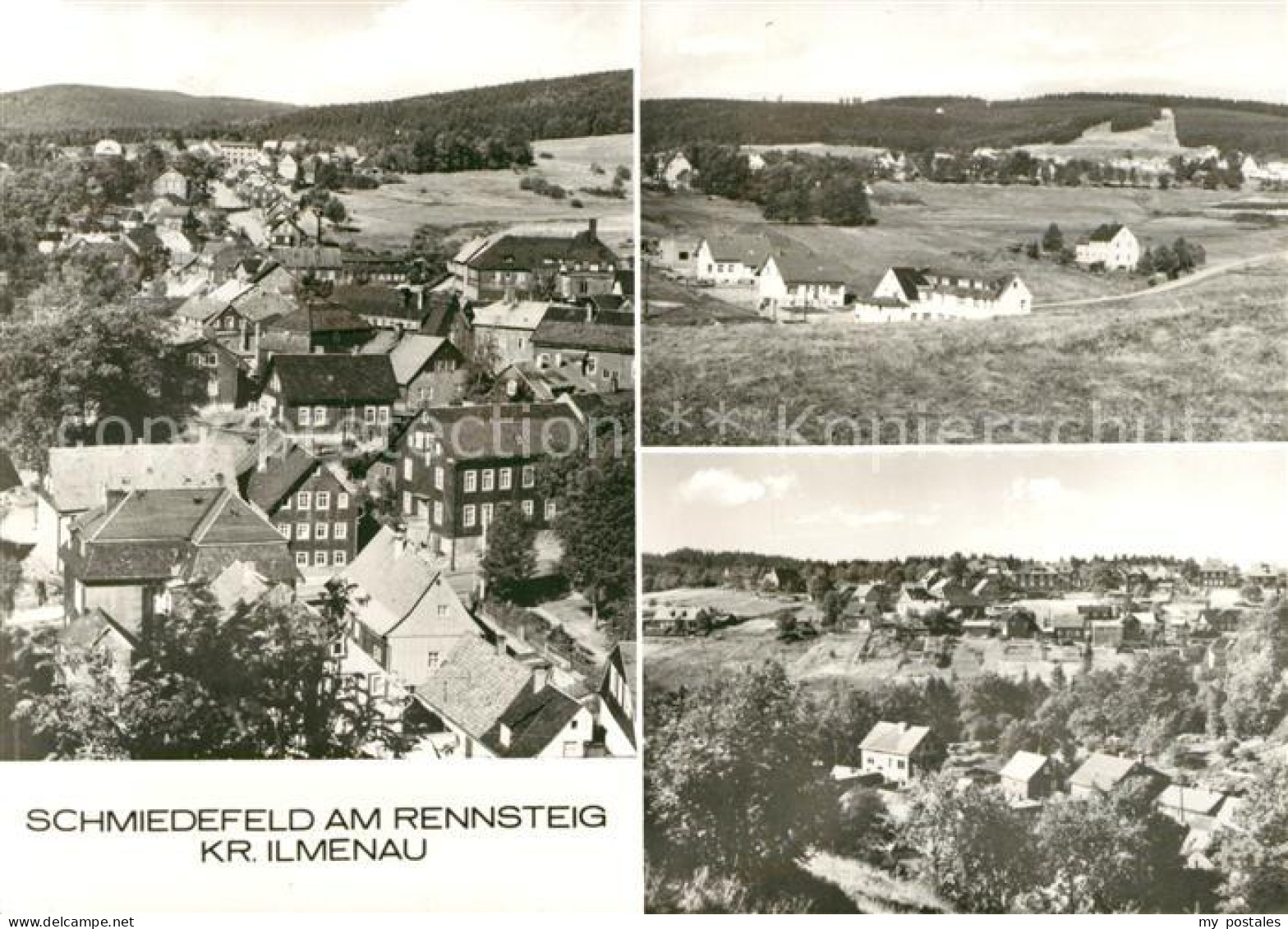 Schmiedefeld Rennsteig Panorama