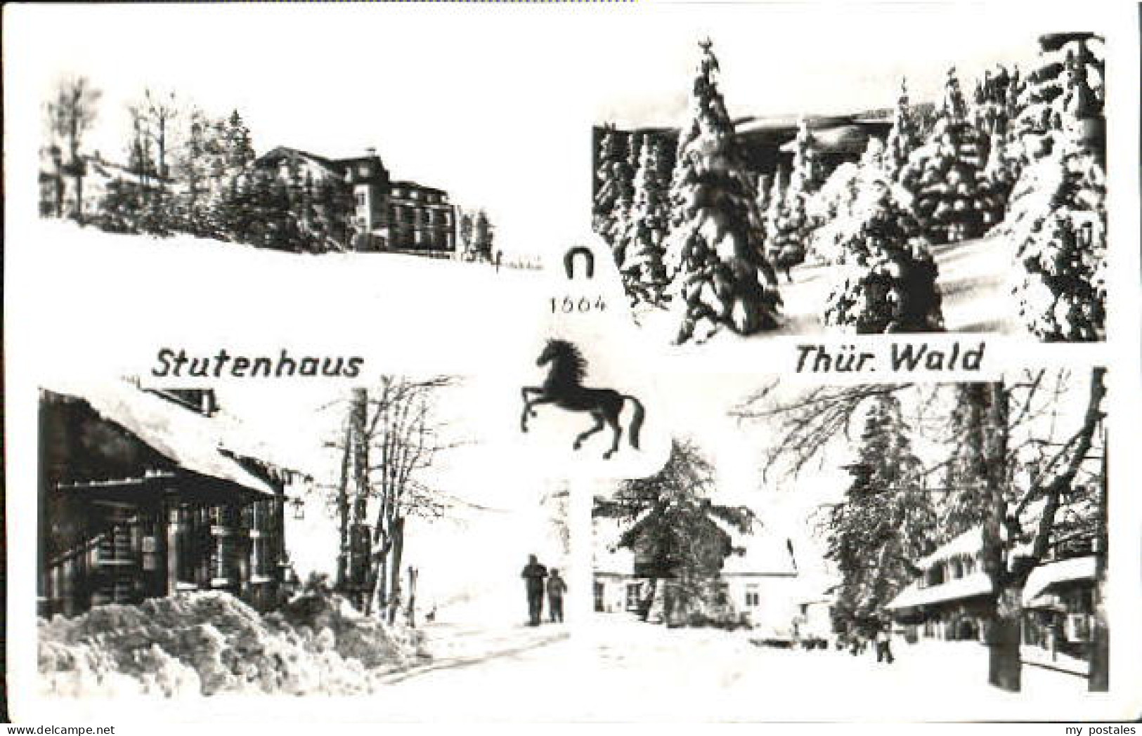 Schmiedefeld Rennsteig Schmiedefeld Stutenhaus x 1967