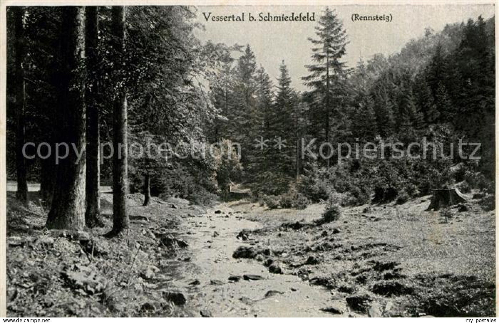 Schmiedefeld Rennsteig Vessertal