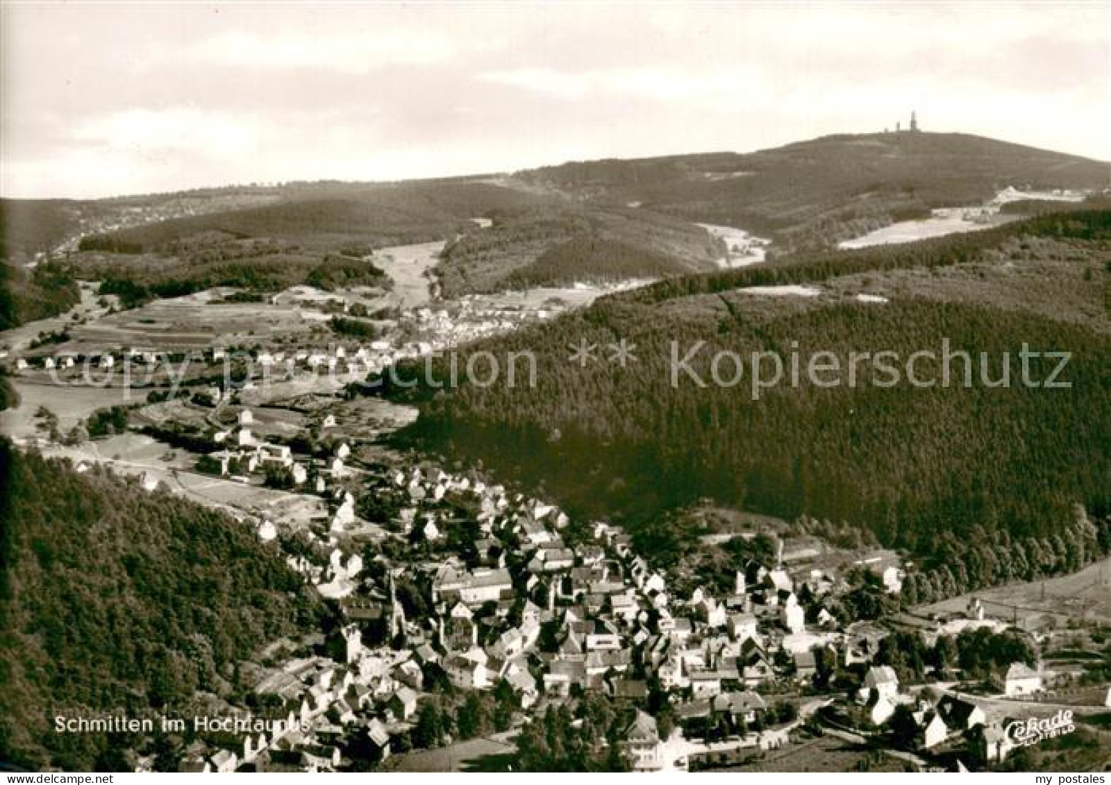 Schmitten Taunus Fliegeraufnahme