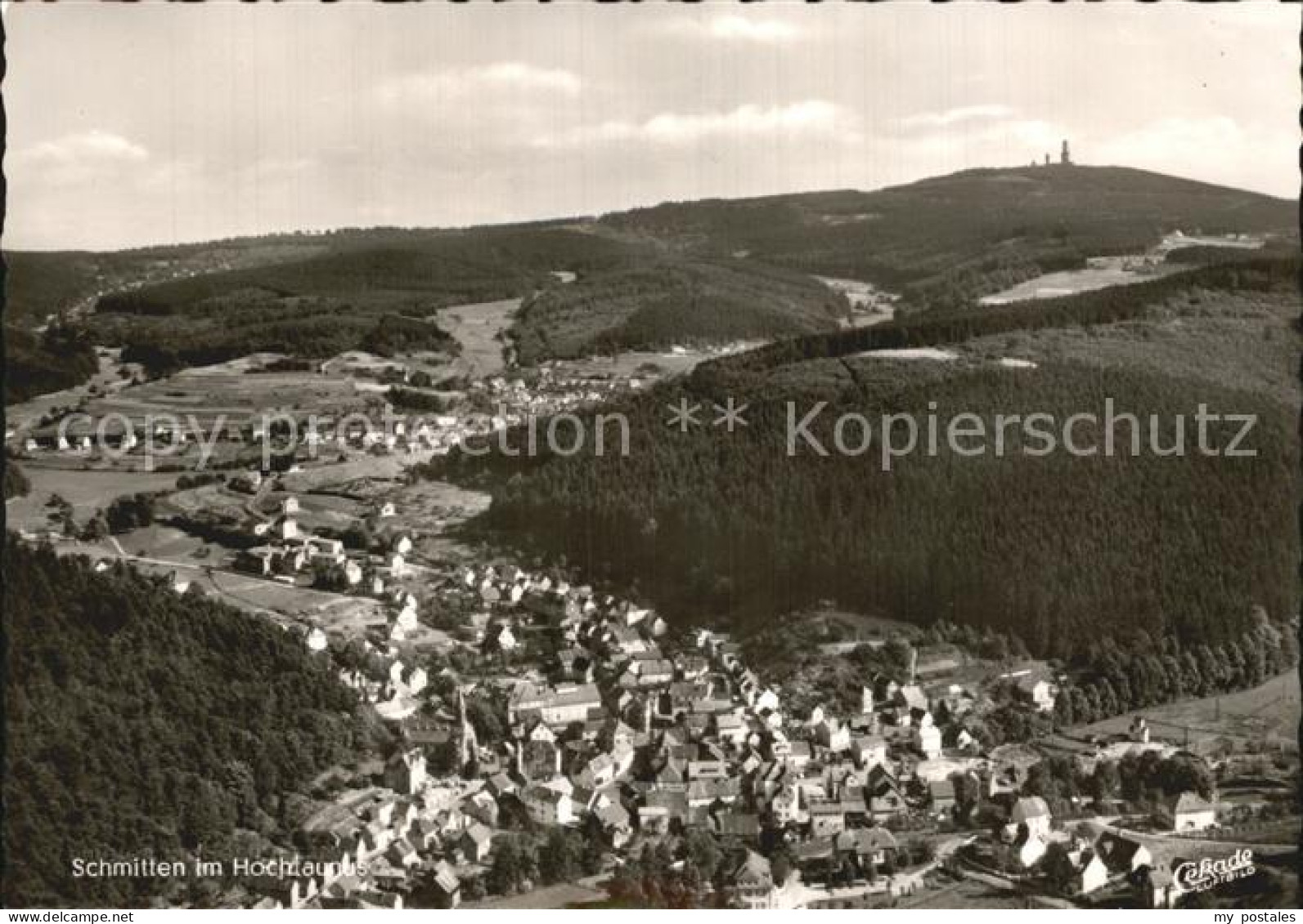 Schmitten Taunus Fliegeraufnahme
