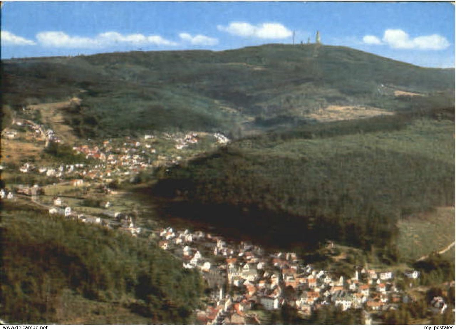 Schmitten Taunus Schmitten Fliegeraufnahme x 1977