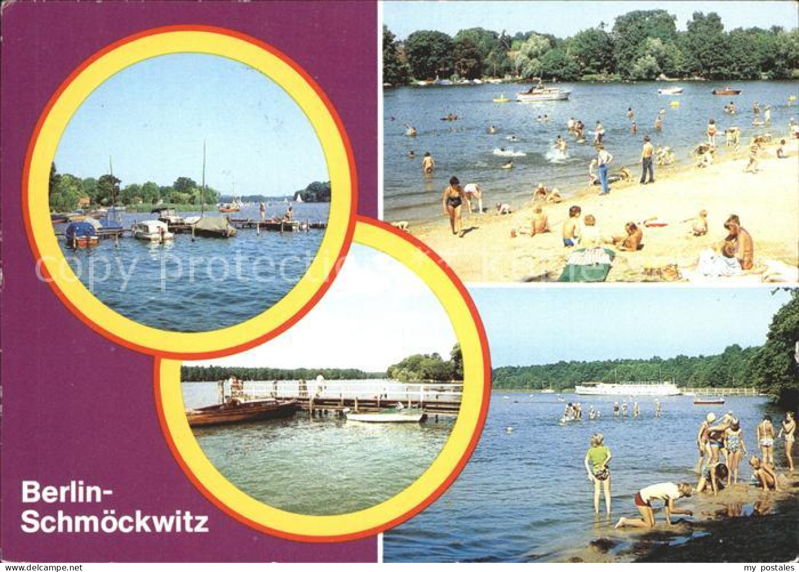 Schmoeckwitz Am Seddinsee Krossinsee bei Ziegenhals Badestelle Intercamping Kros