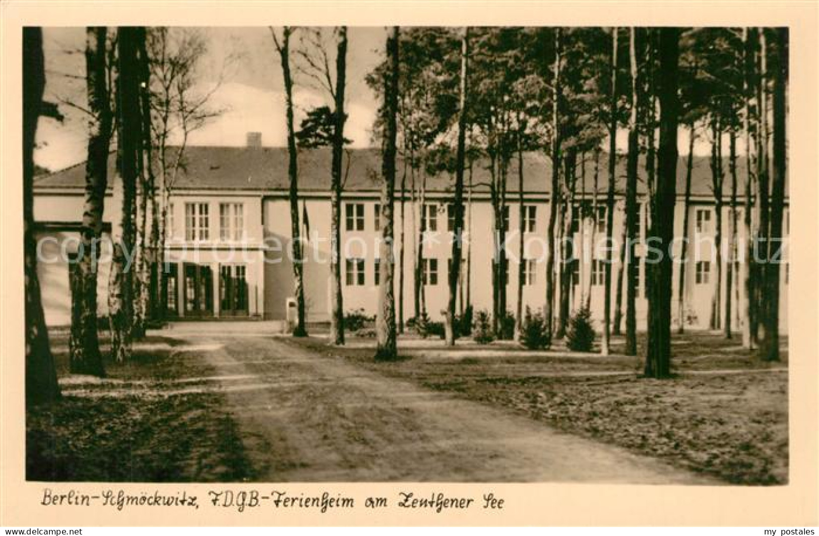 Schmoeckwitz FDGB Ferienheim am Zeuthener See