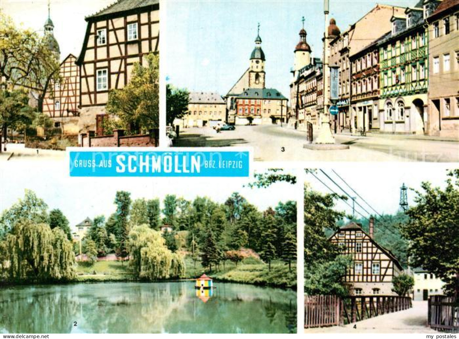 Schmoelln-Putzkau Malerwinkel Brauereiteich Marktplatz Aussichtsturm