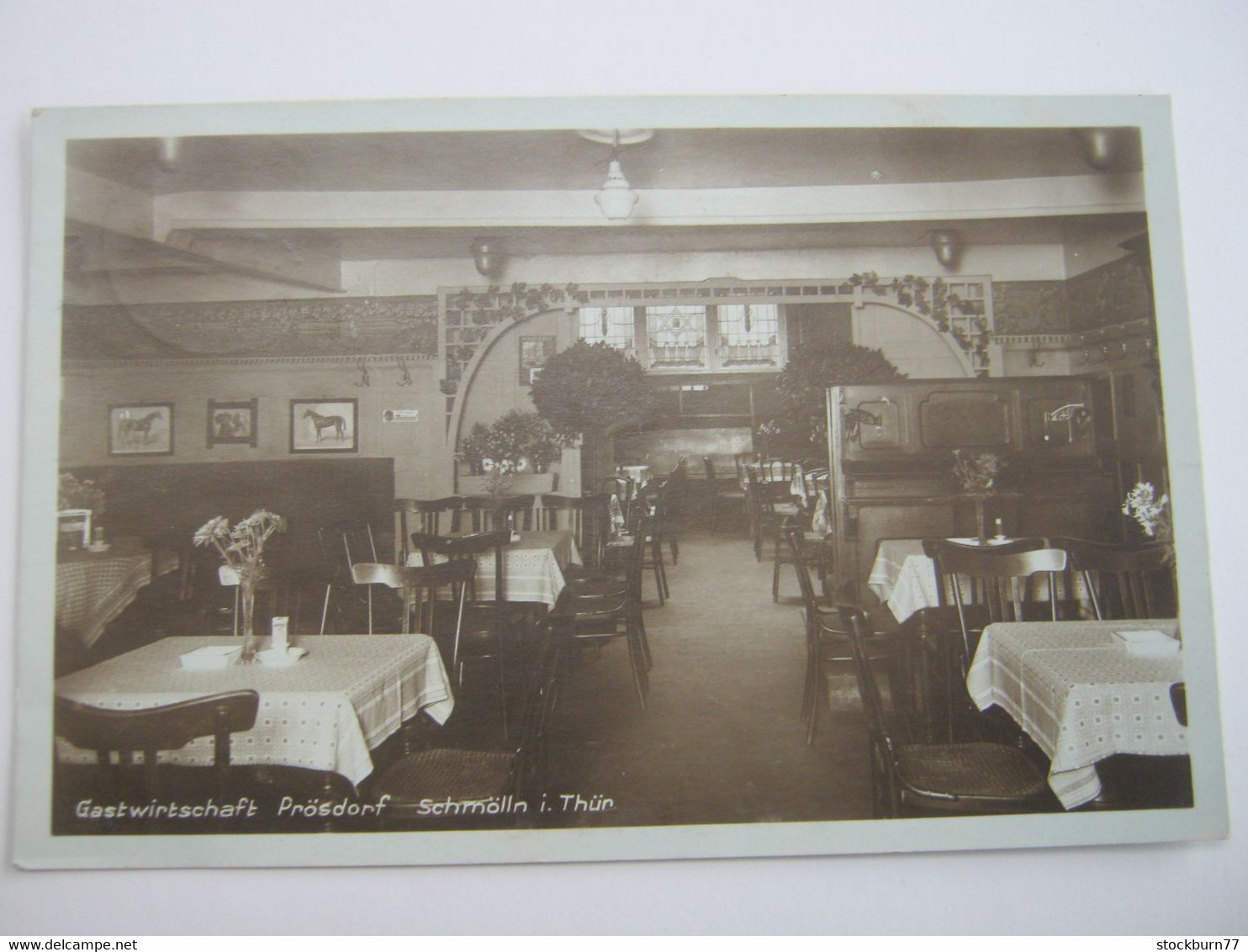 SCHMÖLLN , Gasthof  , schöne Karte um 1927