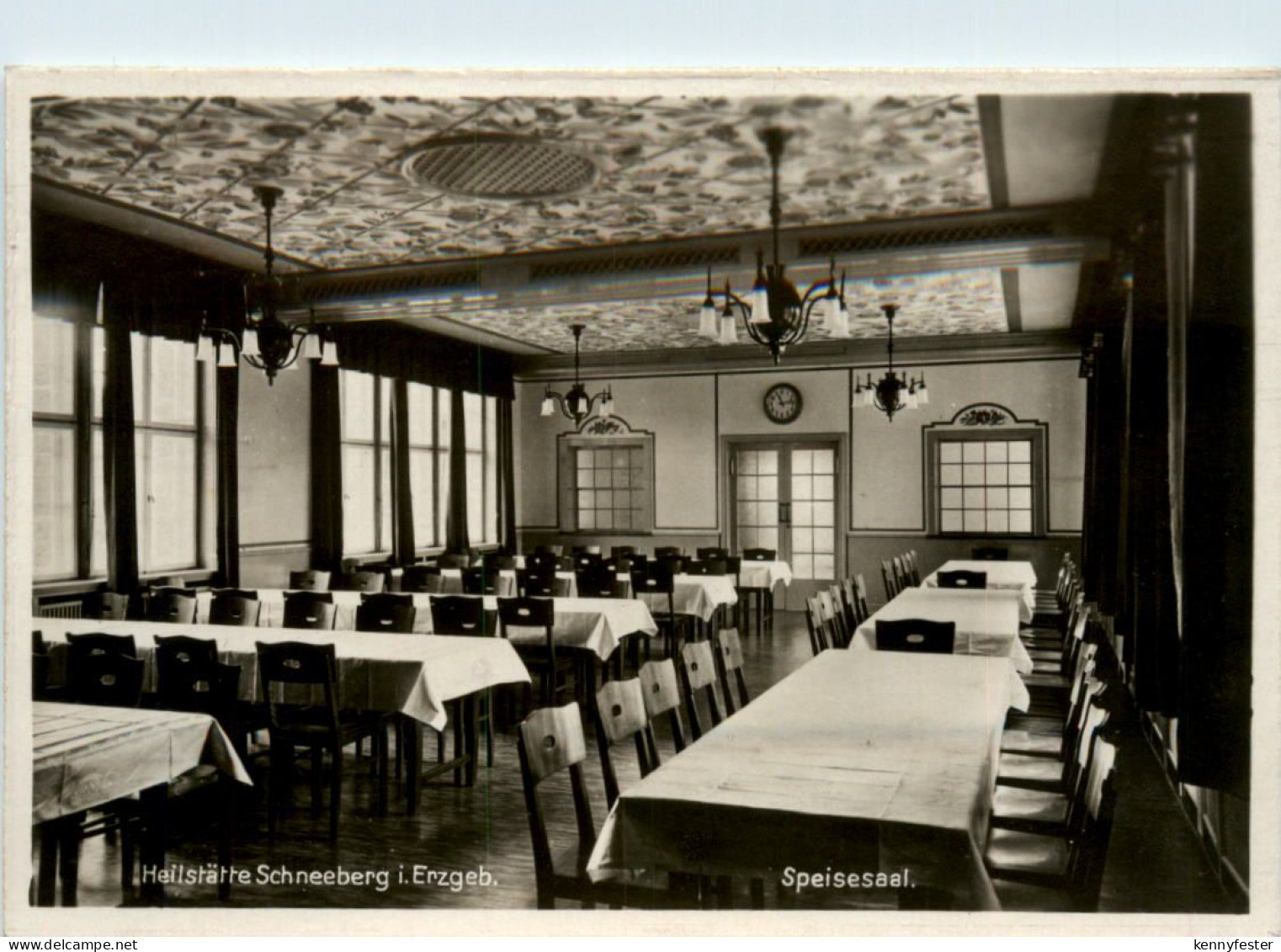 Schneeberg, Heilstätte Speisesaal