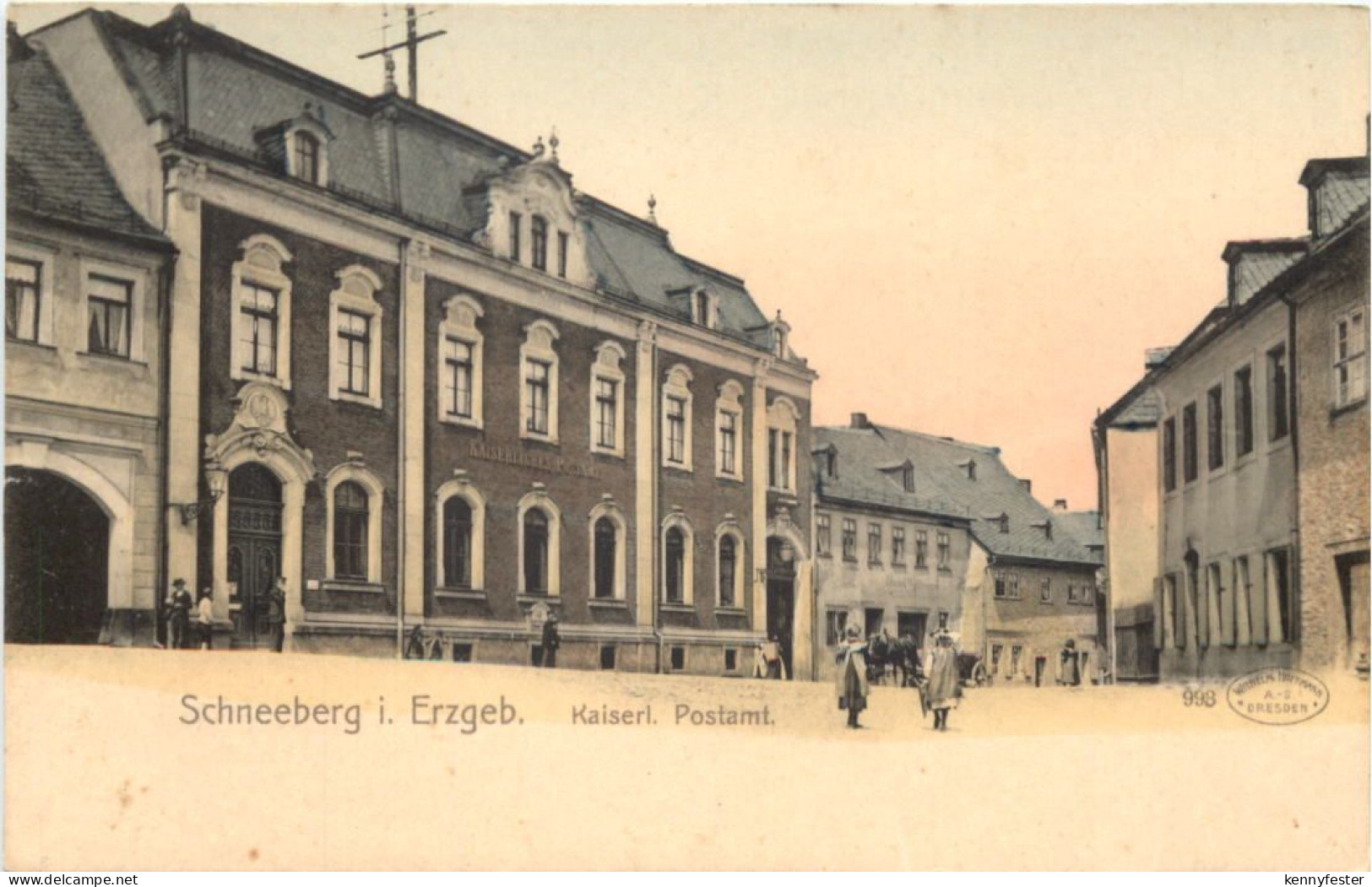 Schneeberg im Erzgebirge - Postamt