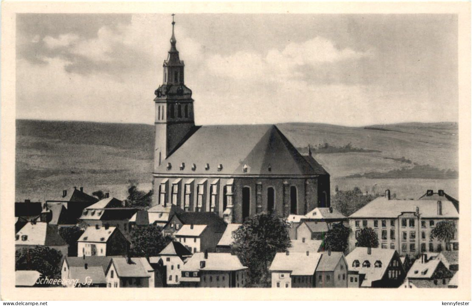 Schneeberg in Sachsen