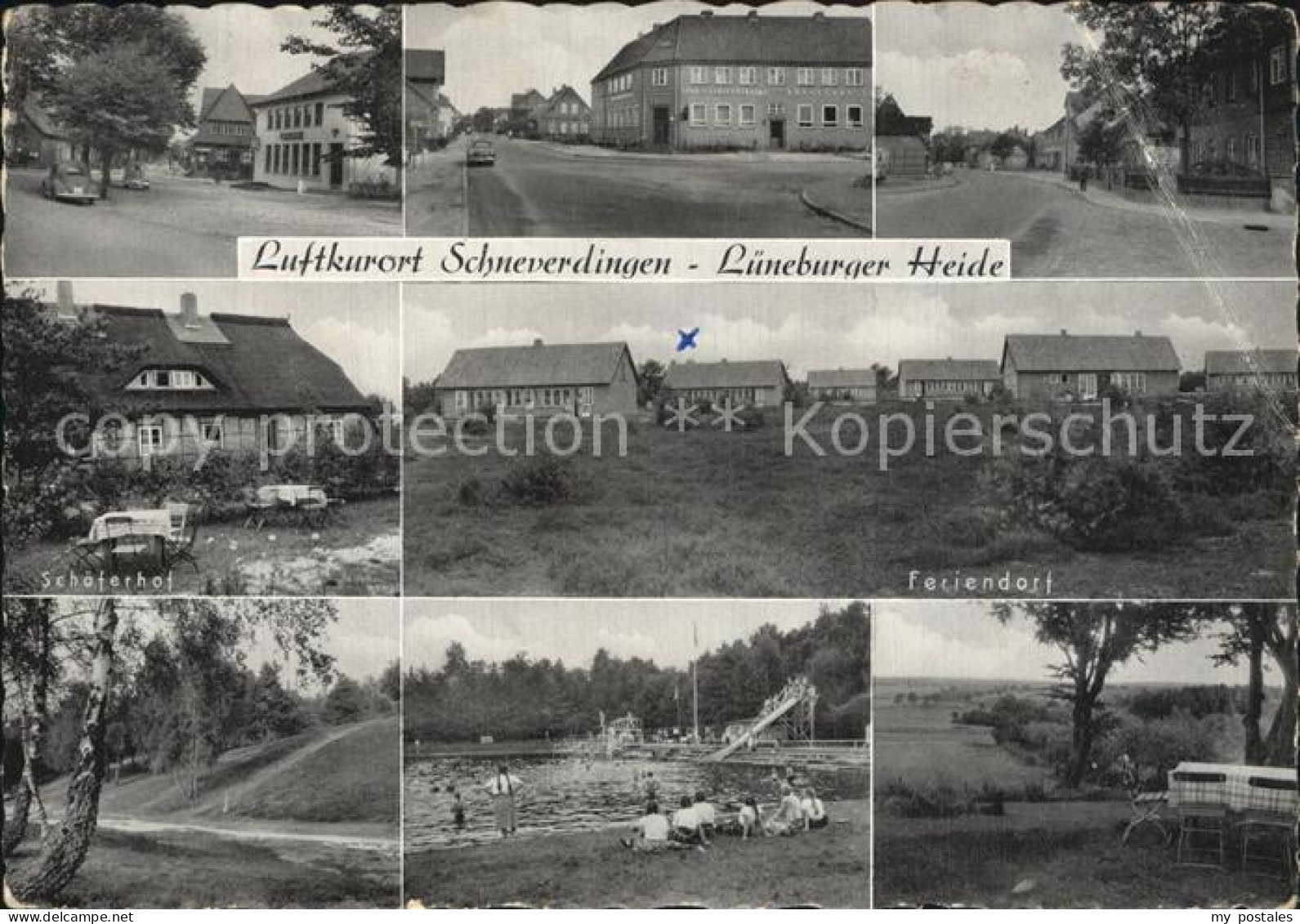 Schneverdingen Schaeferhof Feriendorf Schwimmbad