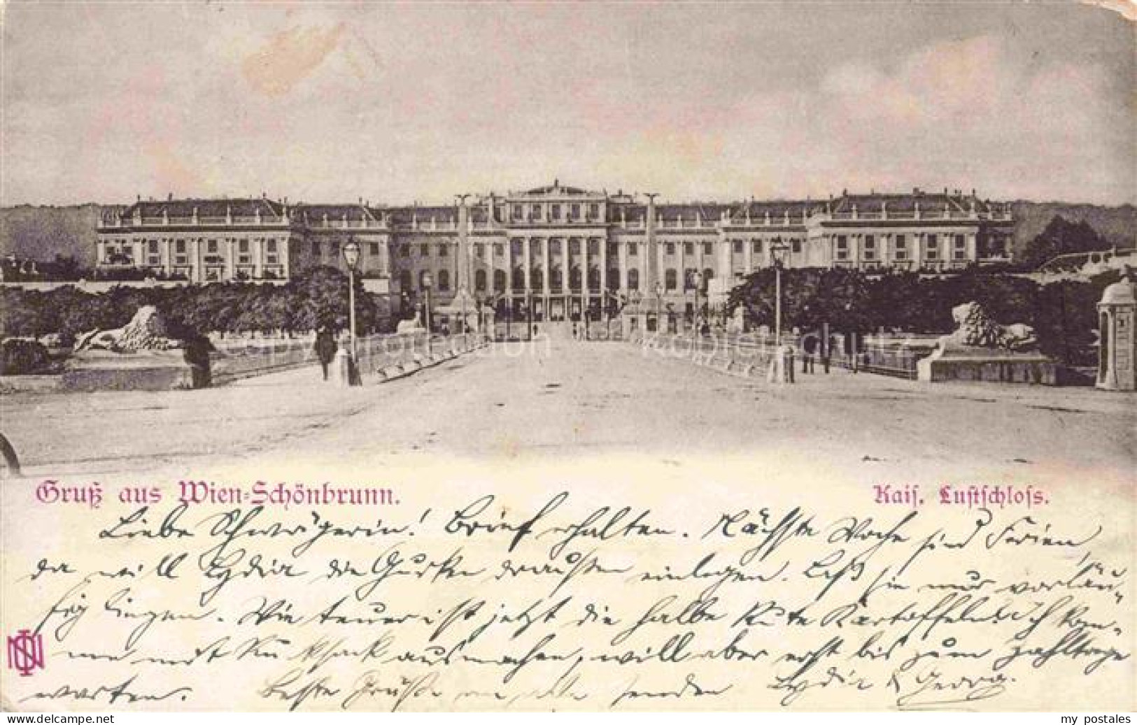 Schoenbrunn  Schloss WIEN Schloss-Schoenbrunn Kaisl-Lustschloss Eingangstor Loew