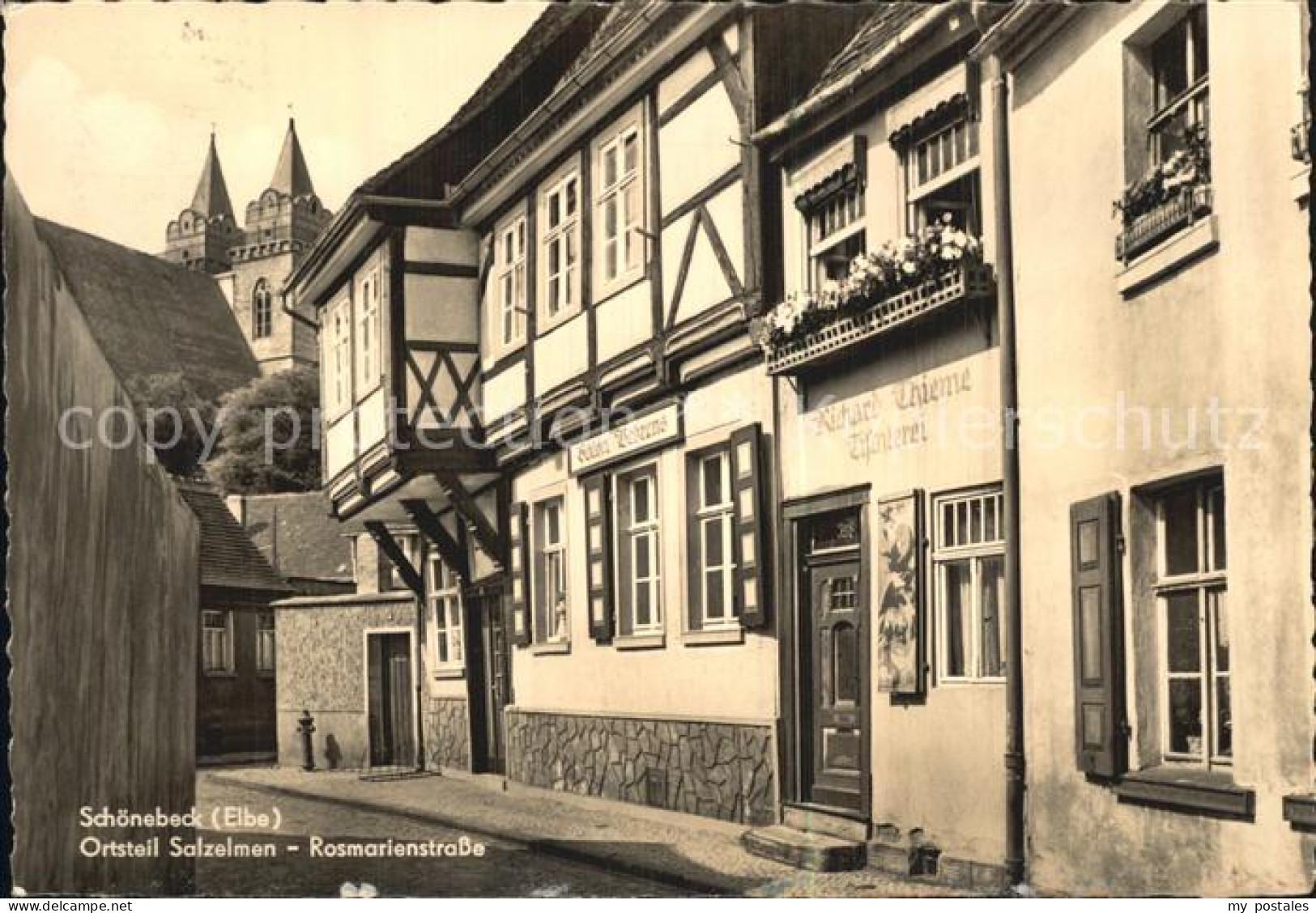 Schoenebeck Elbe Rosmarienstrasse Salzelmen