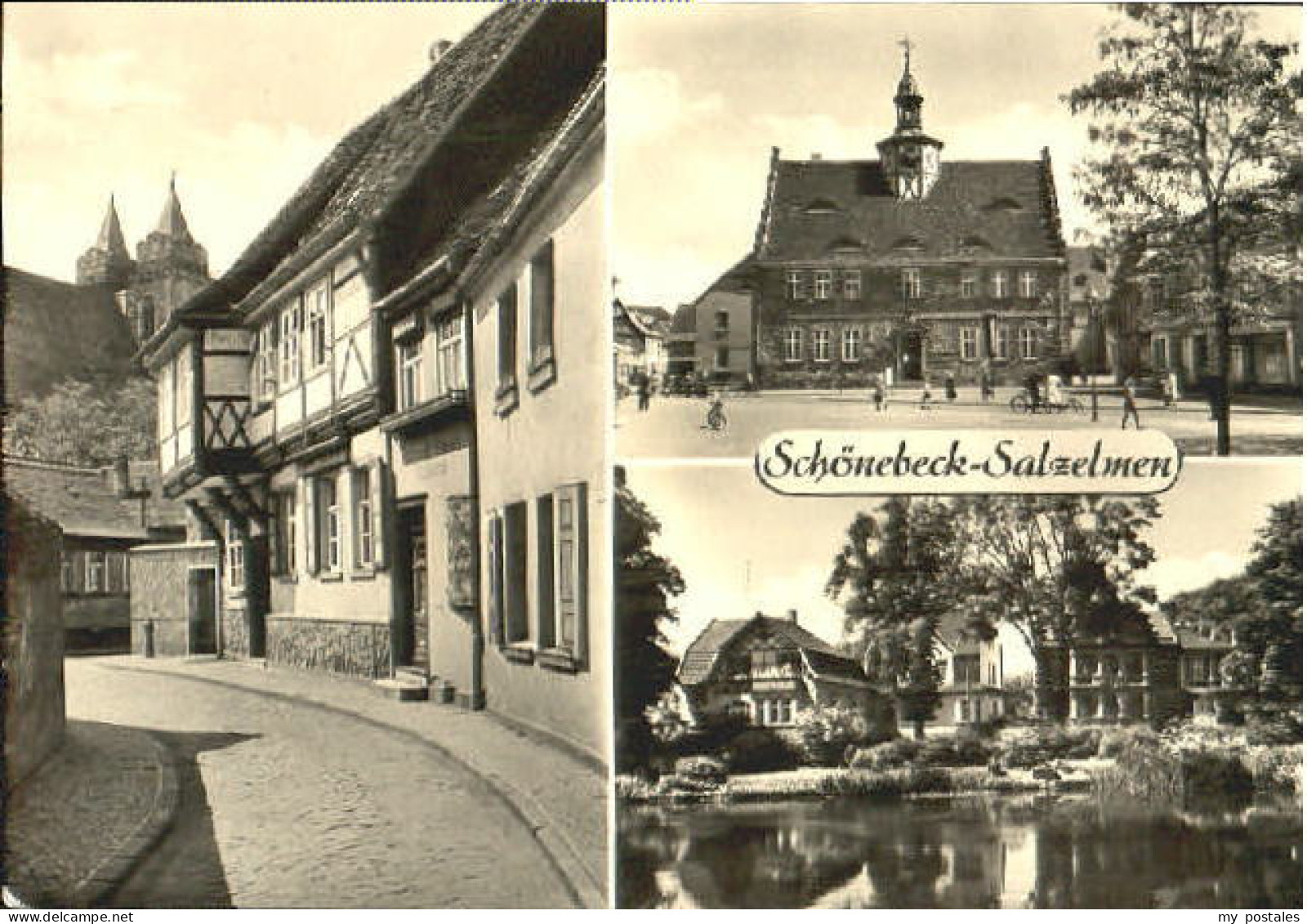 Schoenebeck Elbe Salzelmen x 1961