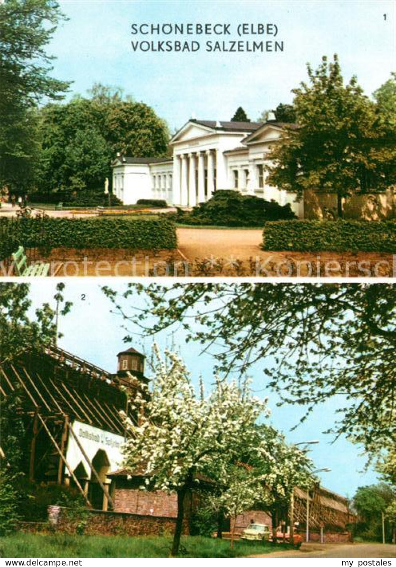 Schoenebeck Elbe Volksbad Salzelmen Lindenbad Gradierwerk