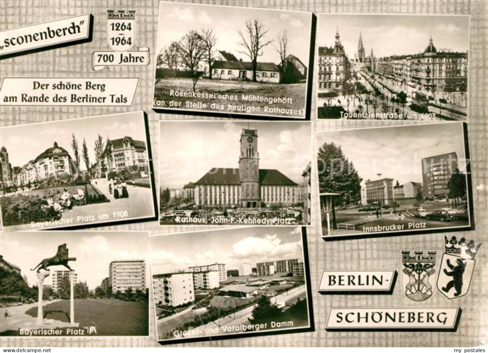 Schoeneberg Berlin Der schoene Berg am Rande des Berliner Tals Sehenswuerdigkeit