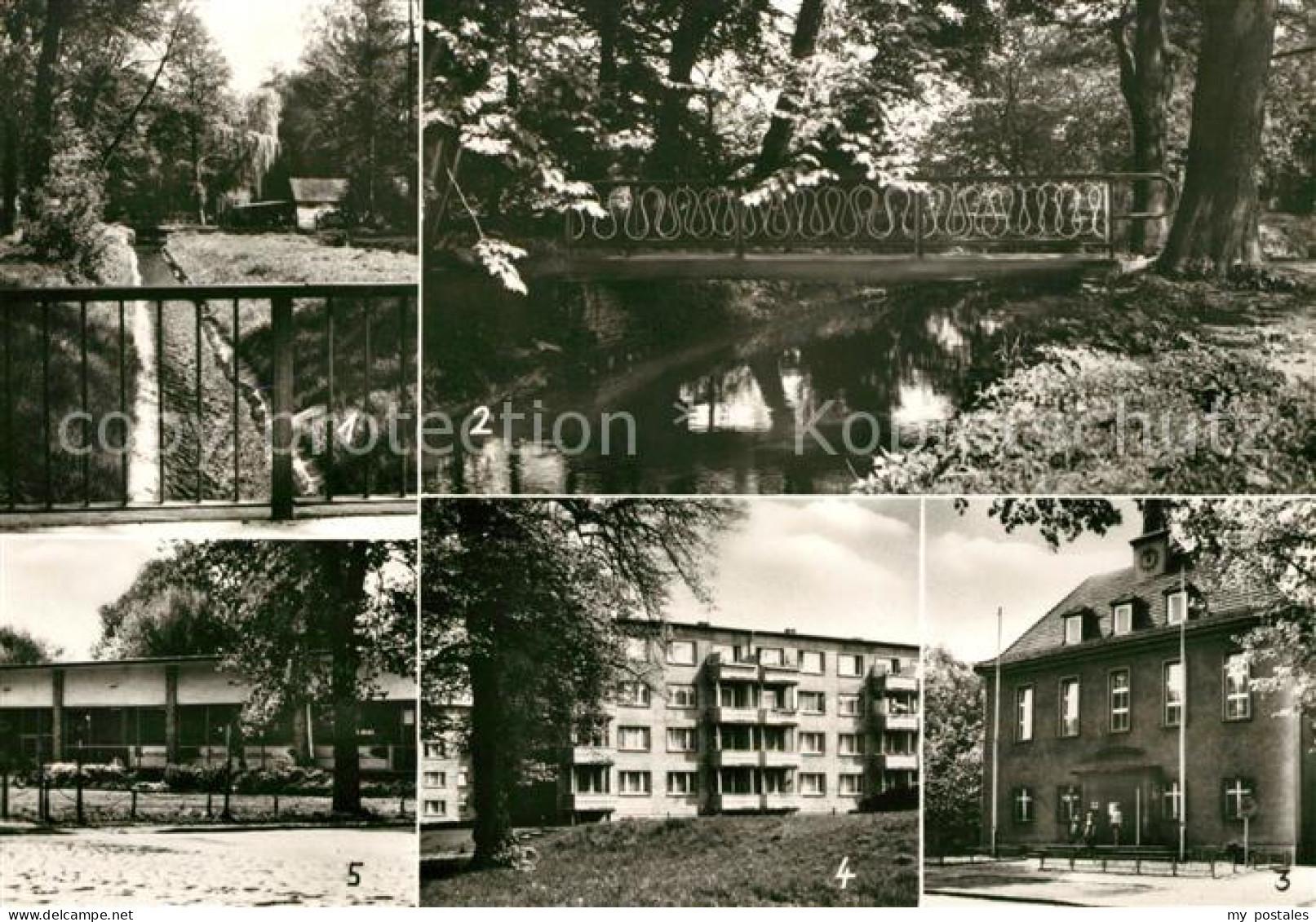 Schoeneiche Berlin Muehlenfliess Volkspark Thaelmann Rathaus Berliner Str Konsum
