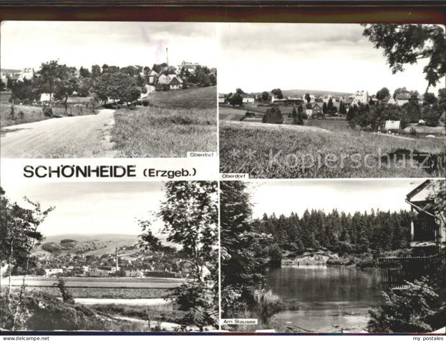 Schoenheide Erzgebirge Oberdorf Stausee