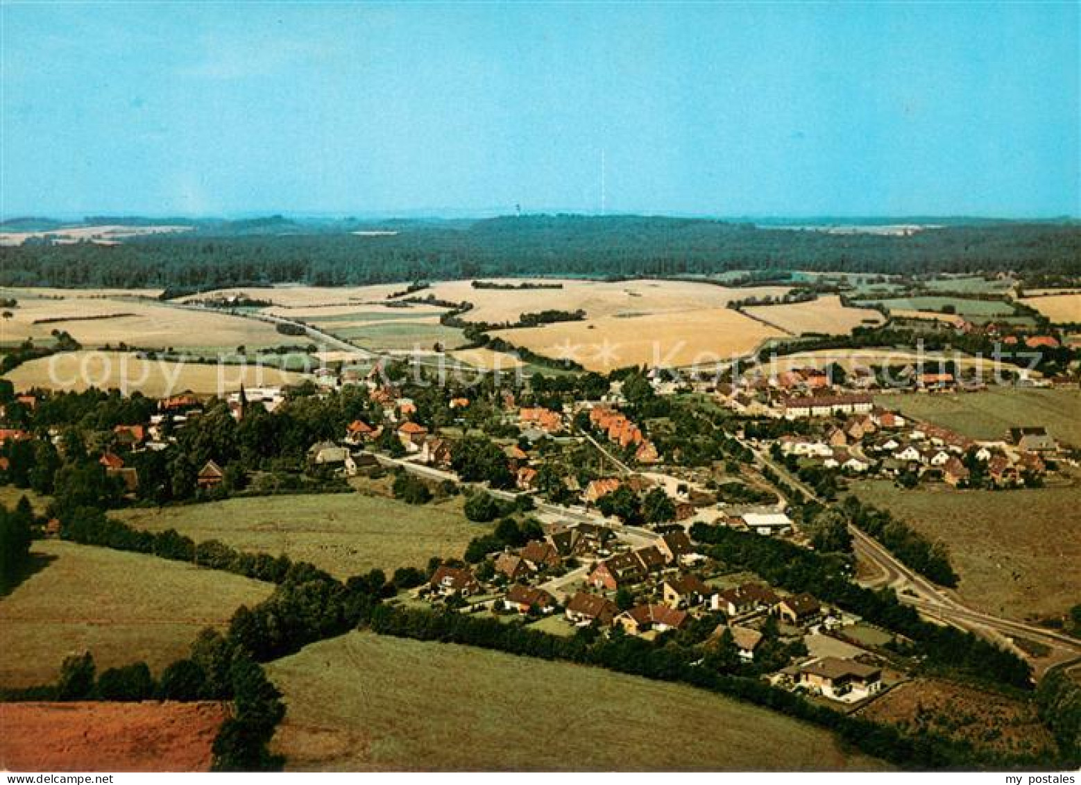 Schoenwalde Bungsberg Tor zur Holsteinischen Schweiz Fliegeraufnahme