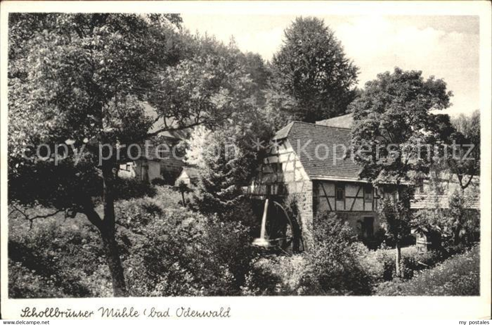 Schollbrunn Waldbrunn Muehle