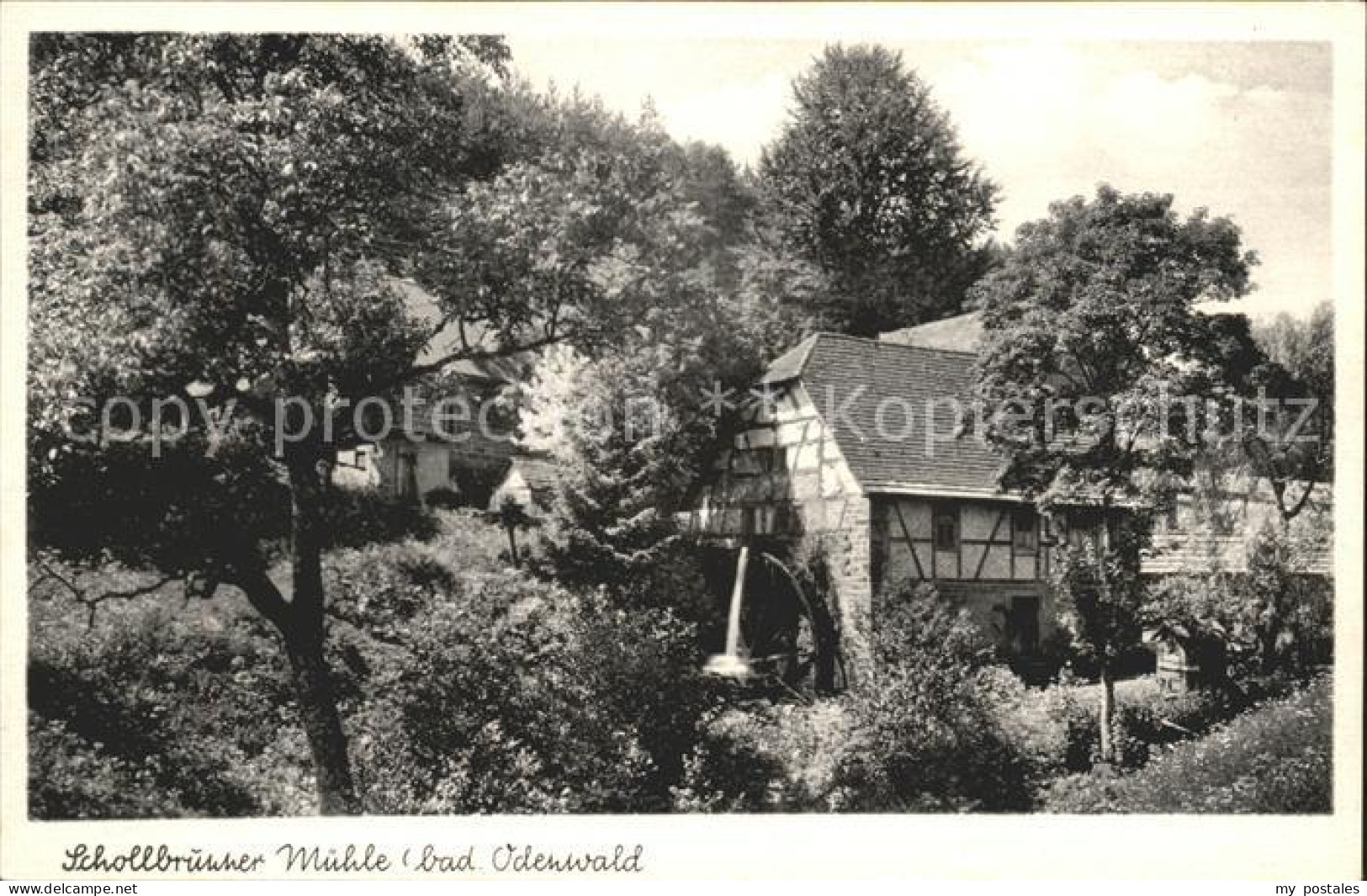 Schollbrunn Waldbrunn Schollbrunner Muehle